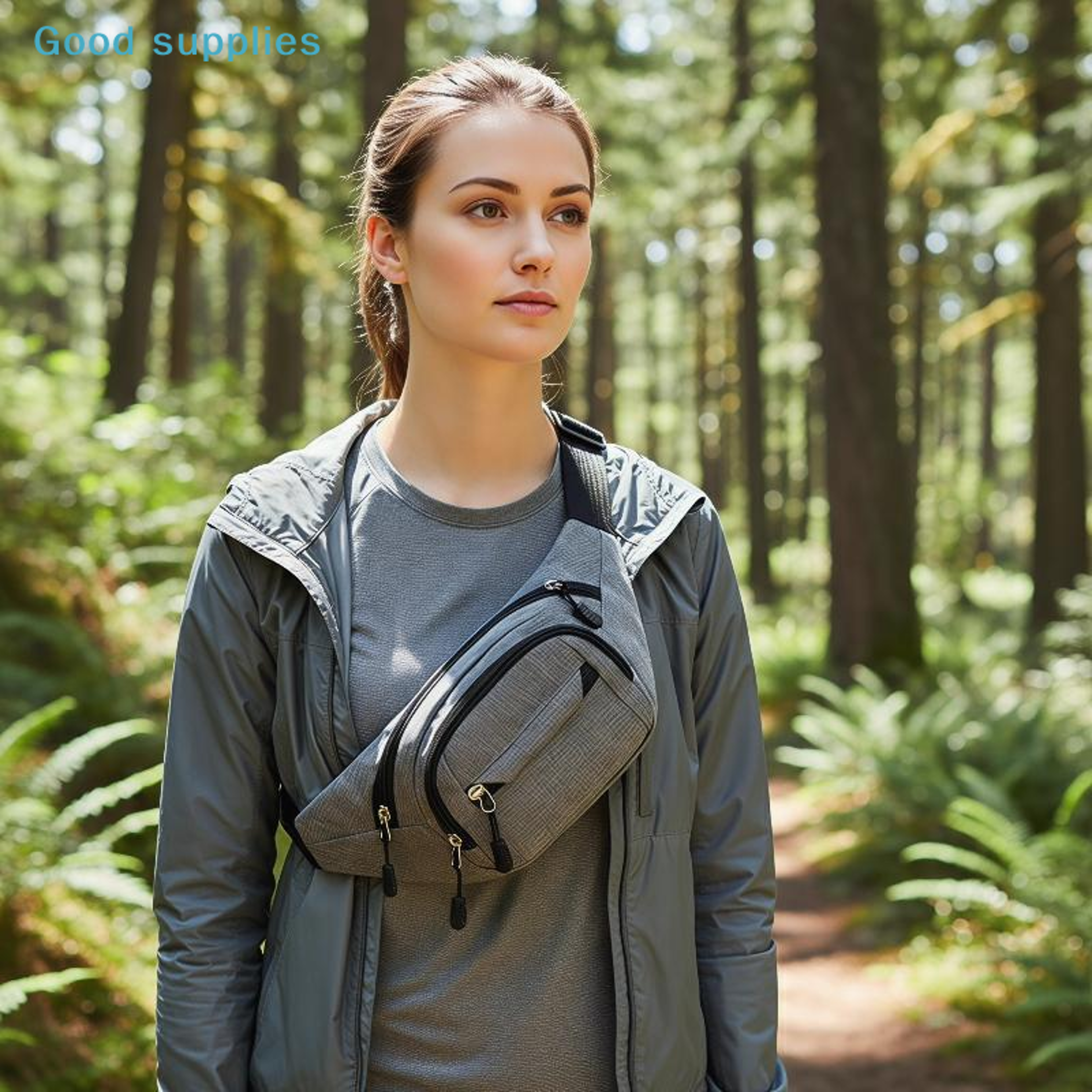Multi Pocket Crossbody Waist Bag With Adjustable Strap For Travel And Outdoor Sports 5
