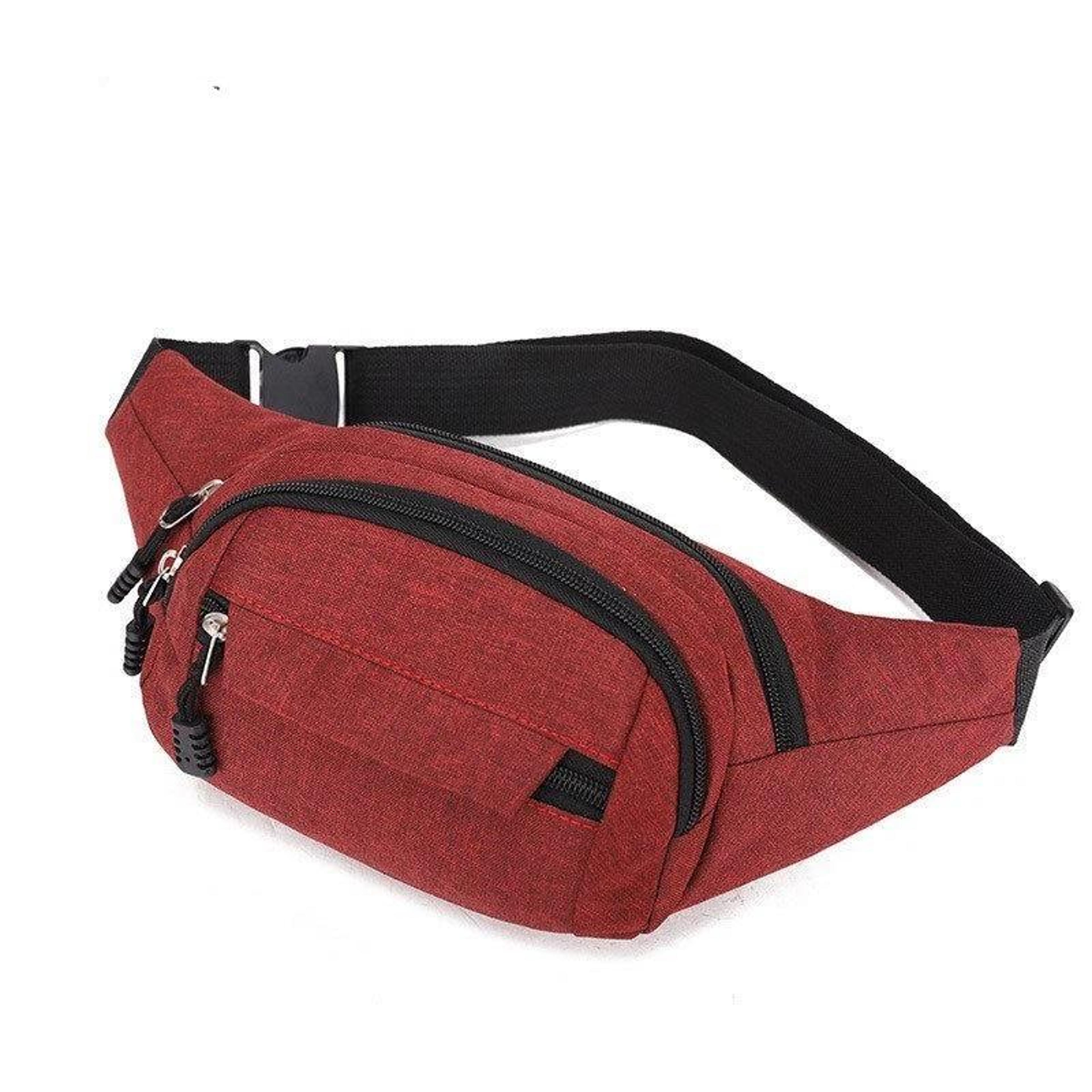 Multi Pocket Crossbody Waist Bag With Adjustable Strap For Travel And Outdoor Sports 3