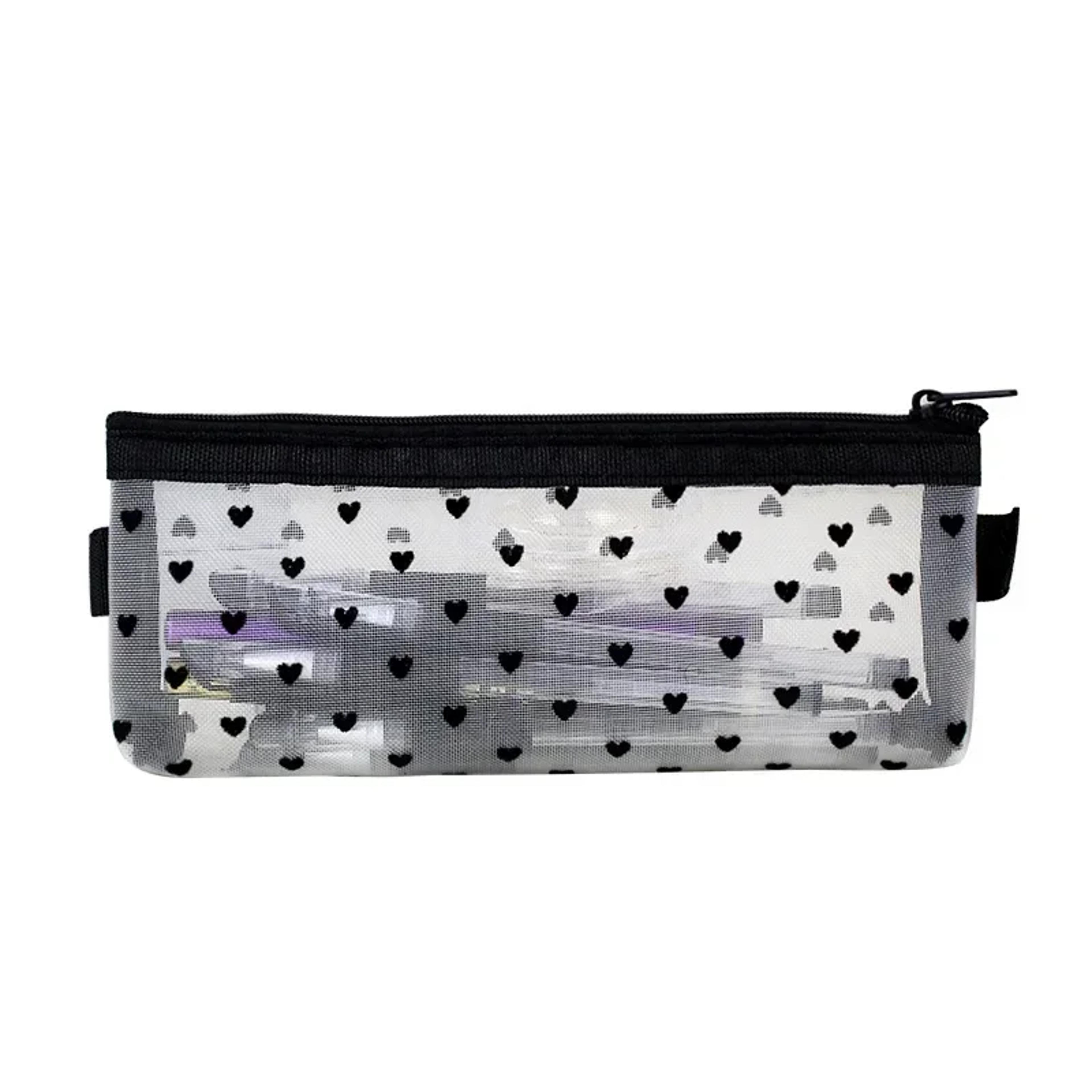 Makeup Brush Travel Case With Zipper Mesh Pouch Cosmetic Toiletry Bag Organizer 6