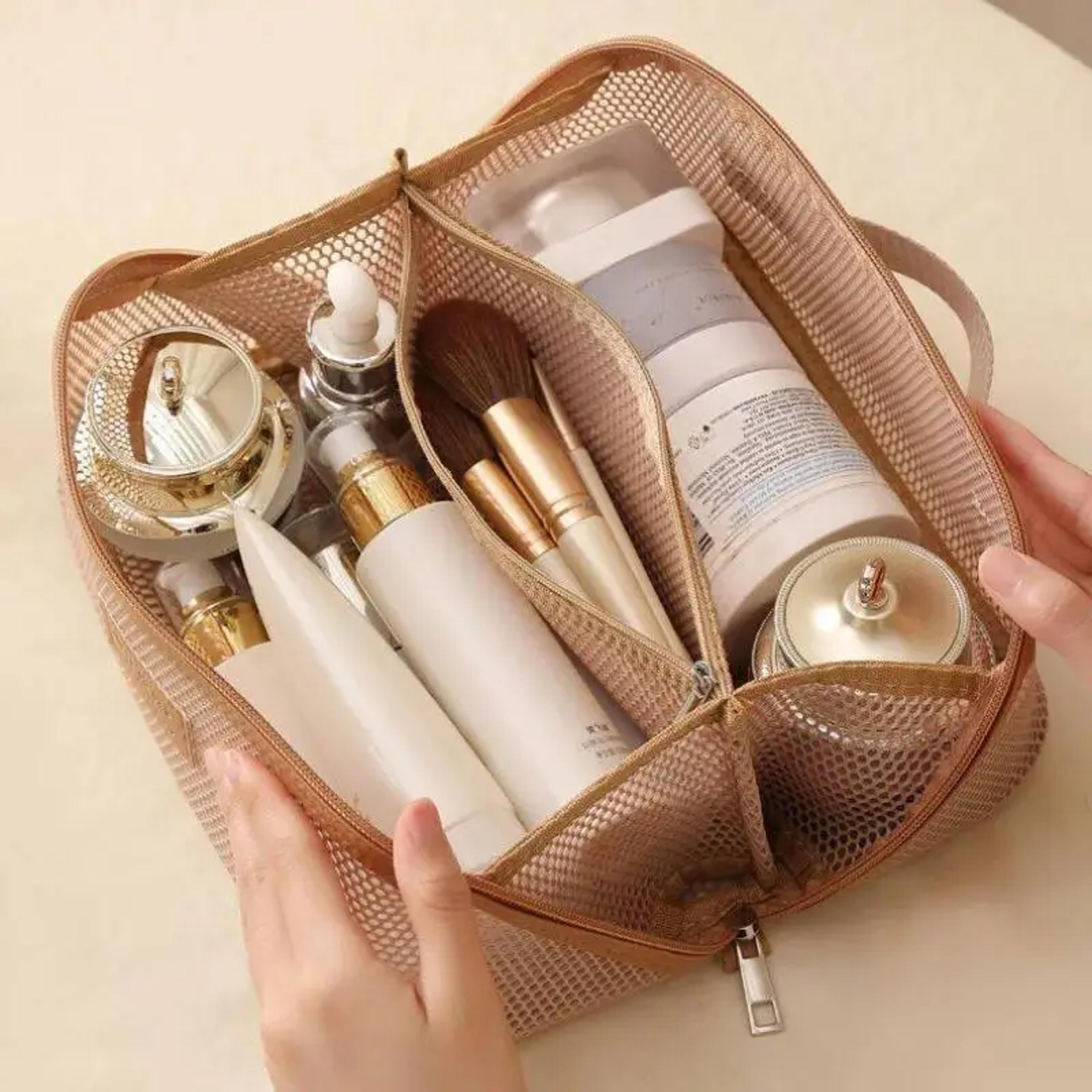 Transparent Makeup Bag Large Capacity Travel Toiletry Bag 7