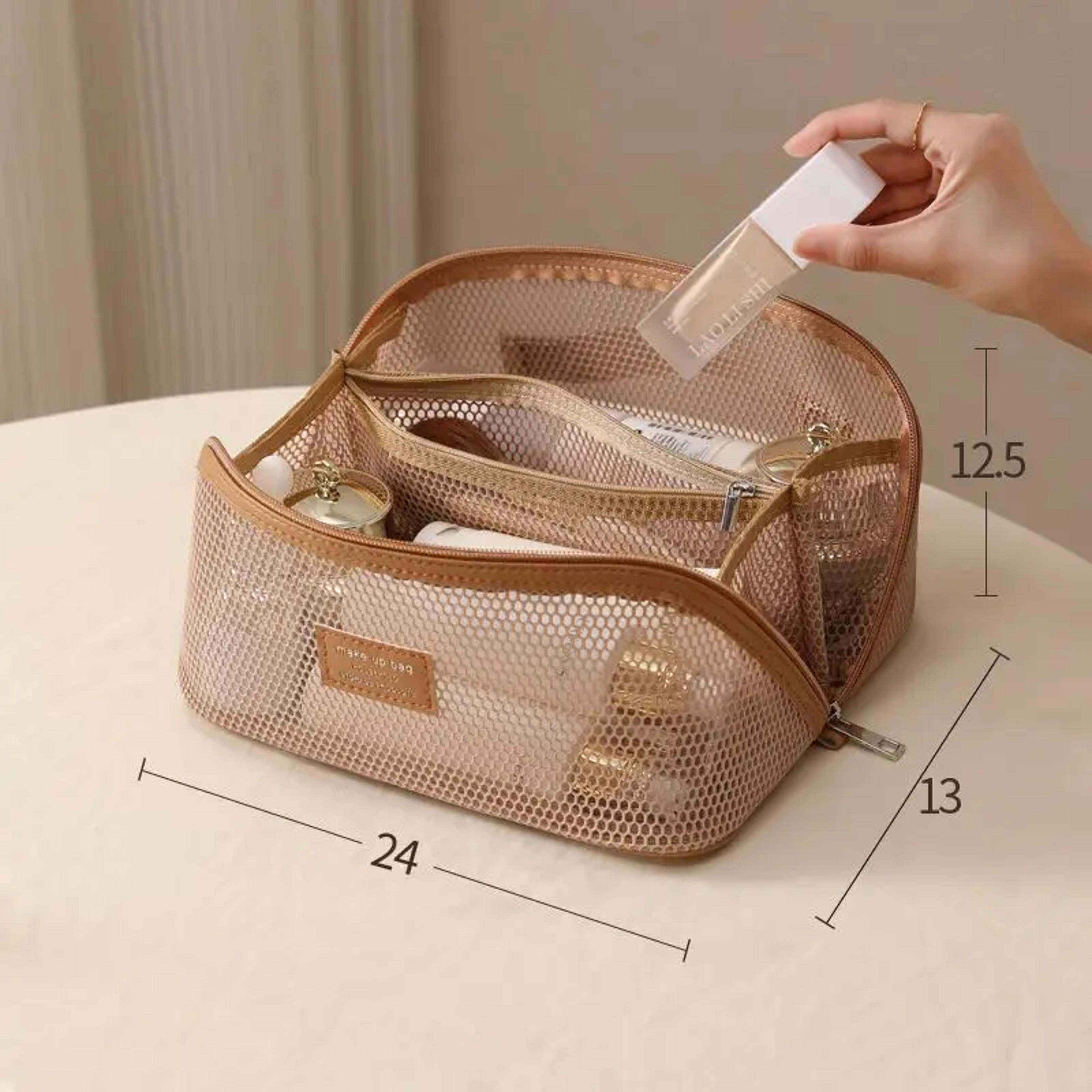 Transparent Makeup Bag Large Capacity Travel Toiletry Bag 1