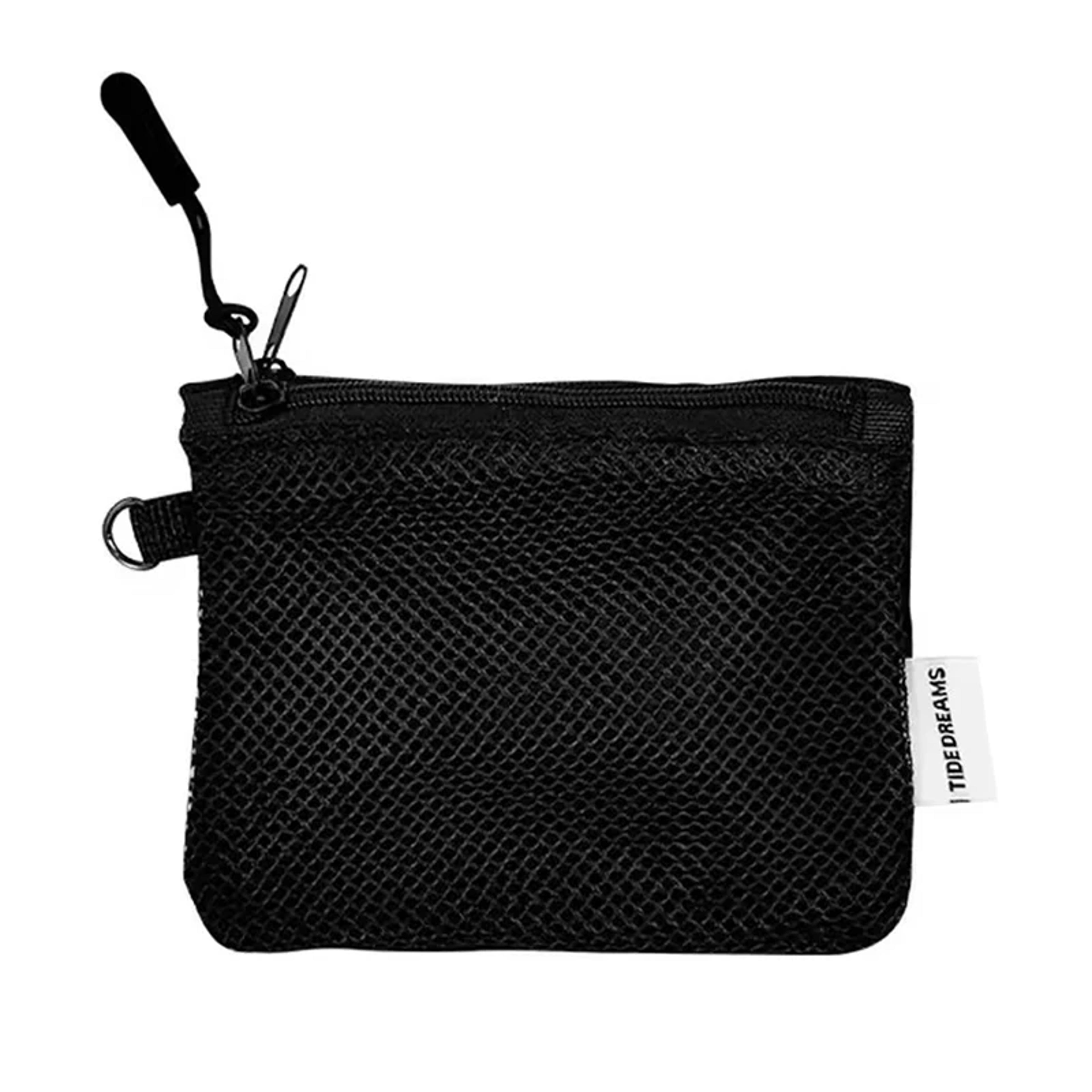 Compact Mesh Mini Coin Purse Double Zipper Pouch For Earphones Keys Lipstick  Small Essentials 1