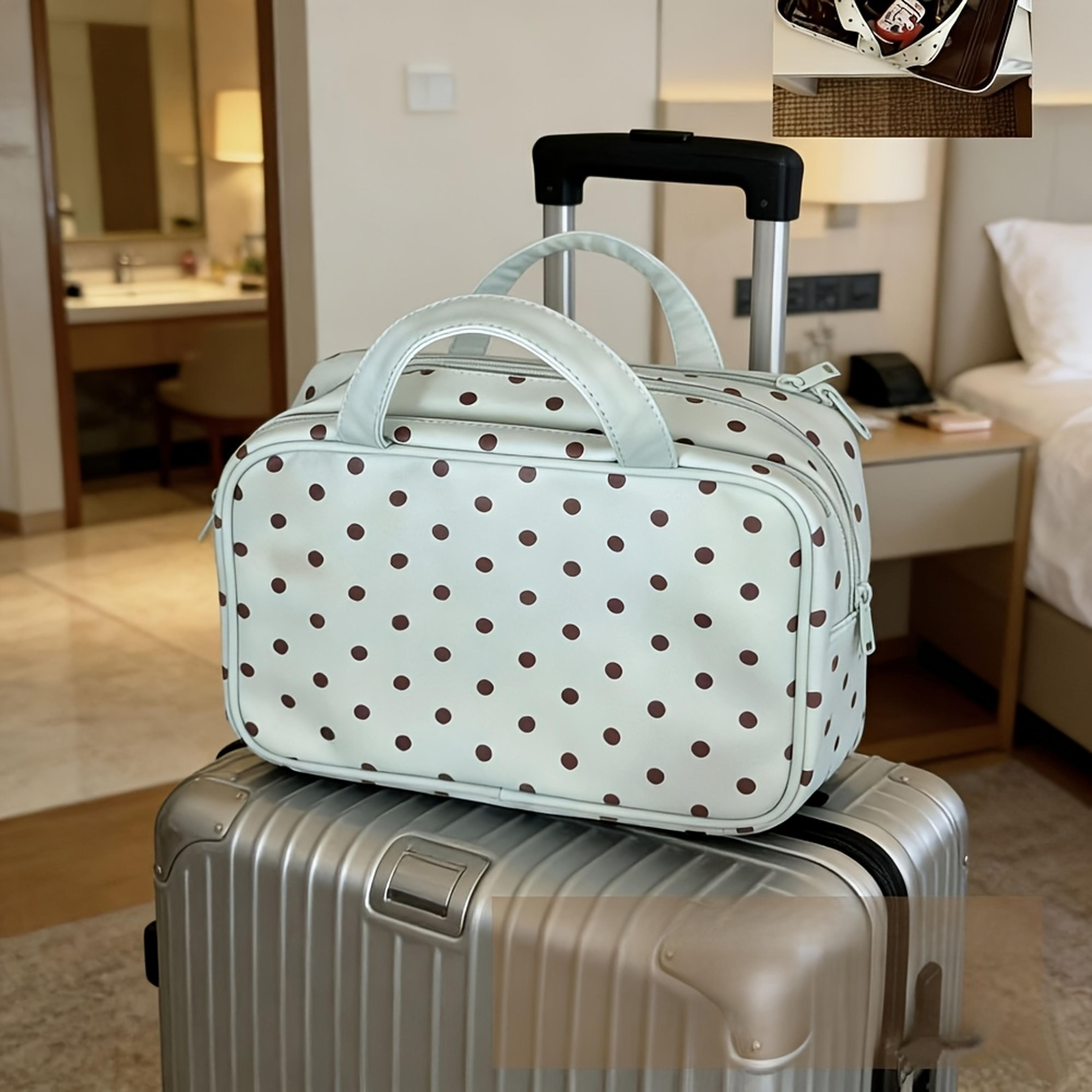 Three Layer Travel Toiletry Bag Large Capacity Makeup Organizer For Women 0