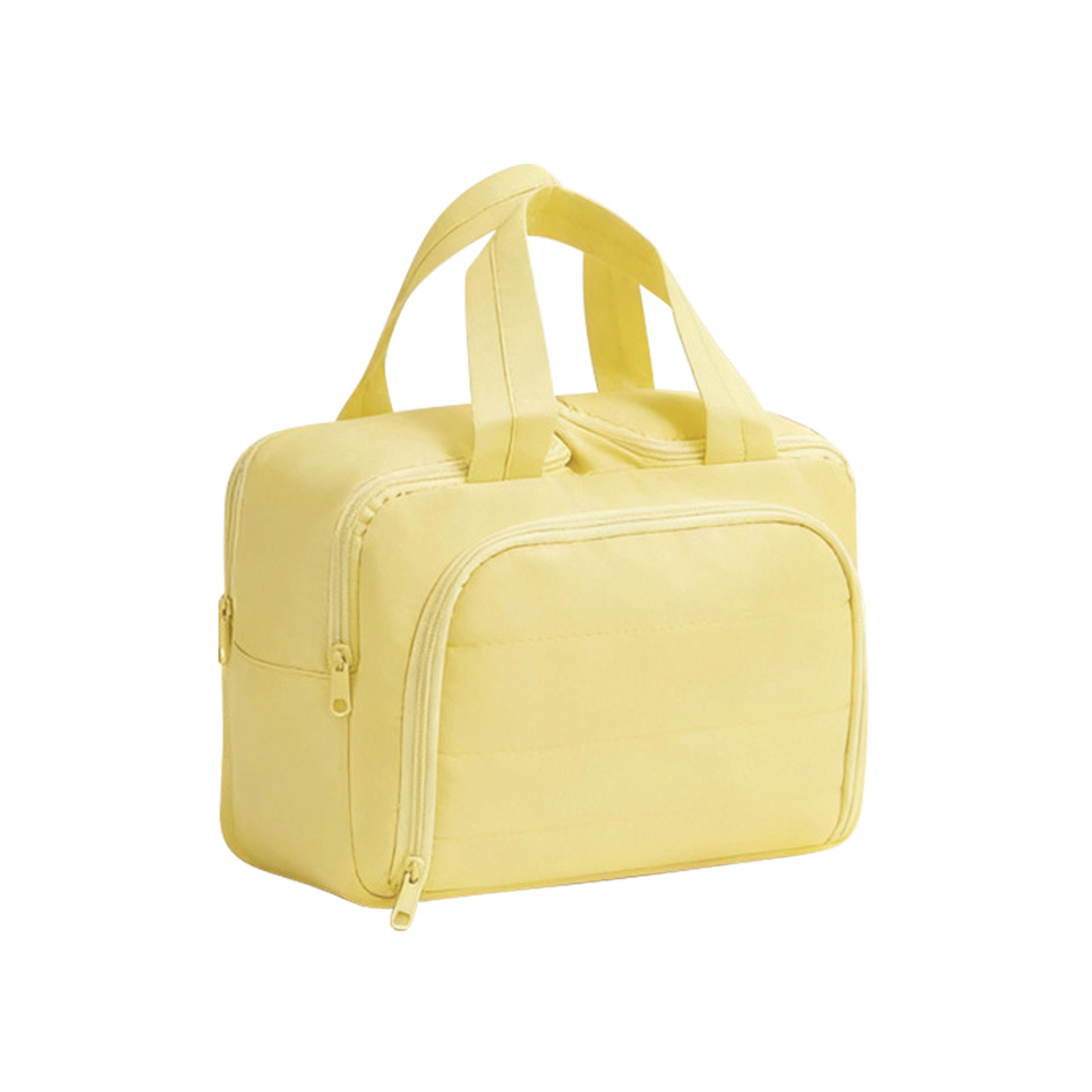 Large Capacity Makeup Organizer Bag With Multiple Pockets For Travel Toiletries 0
