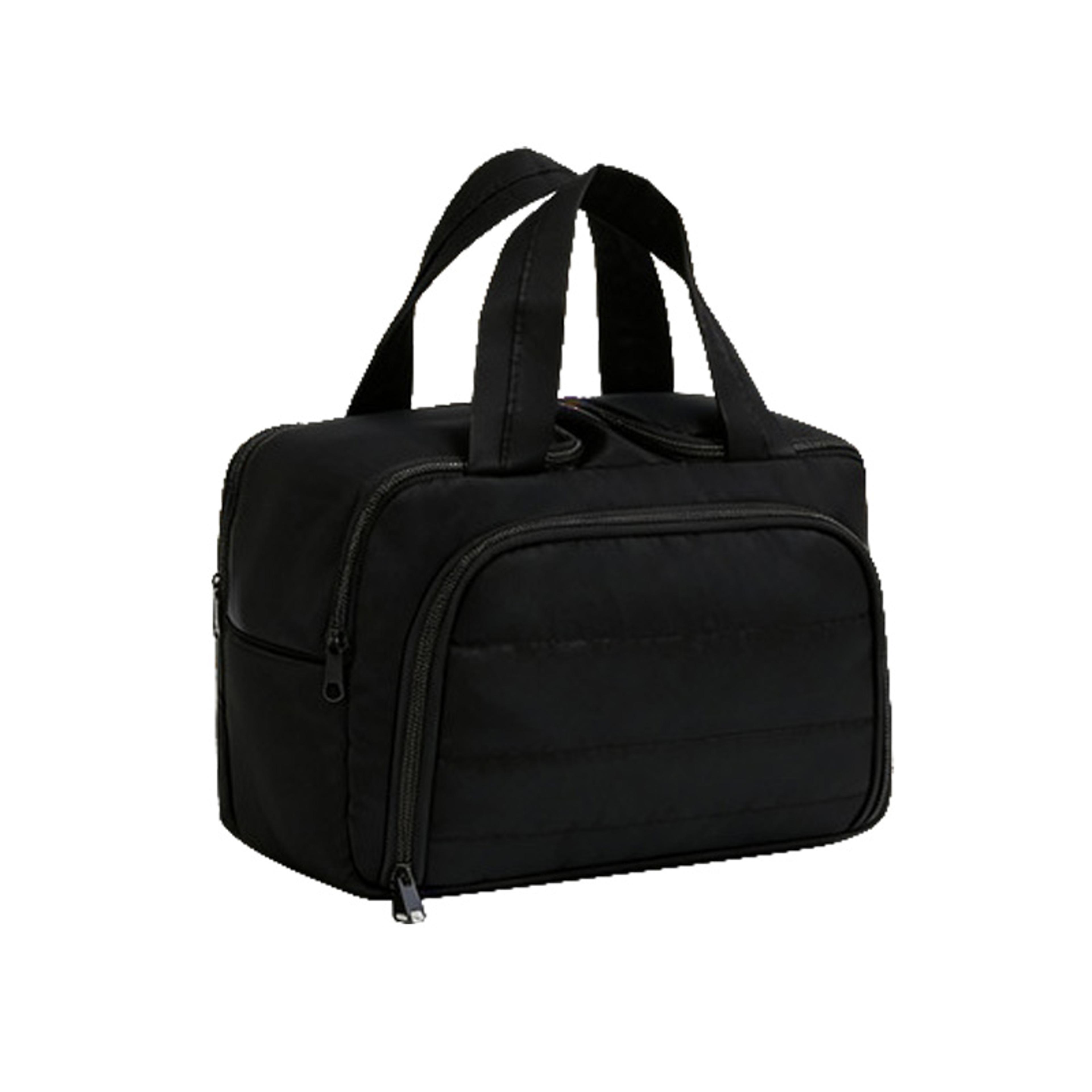 Large Capacity Makeup Organizer Bag With Multiple Pockets For Travel Toiletries 3