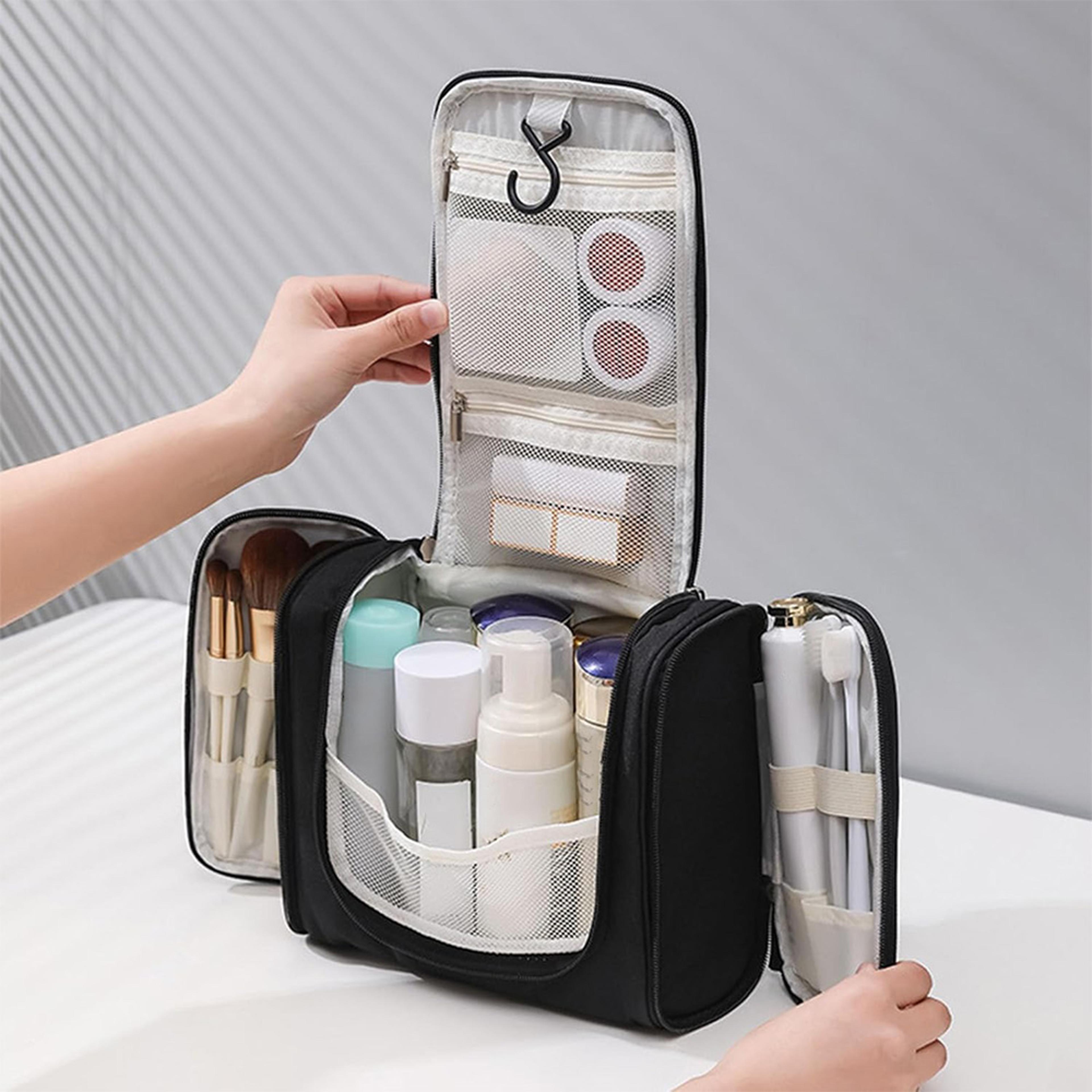 Large Hanging Toiletry Bag With Hook Multi Pocket Travel Makeup Organizer 1