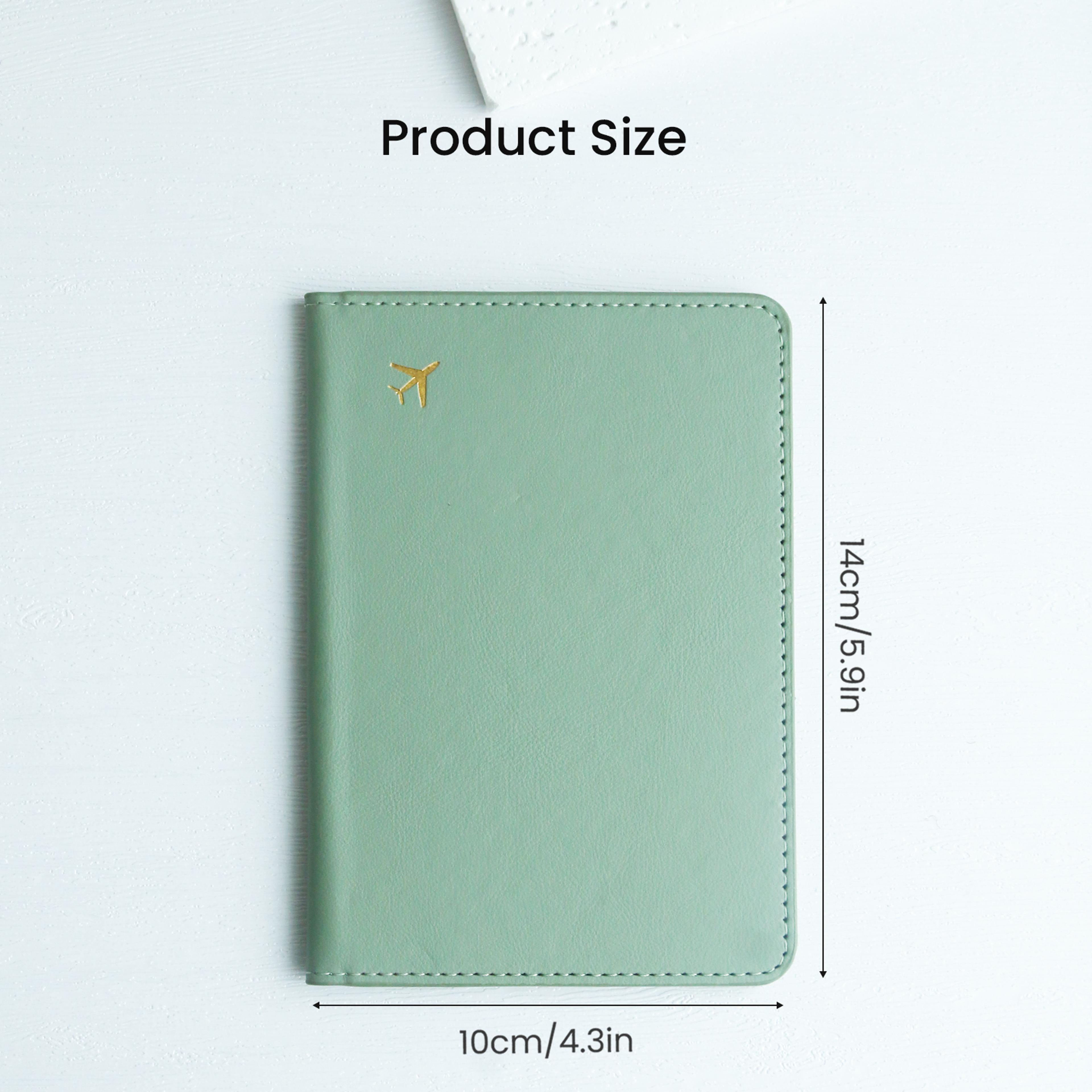 Blocking Passport Wallet Waterproof Slim Travel Document Organizer 7
