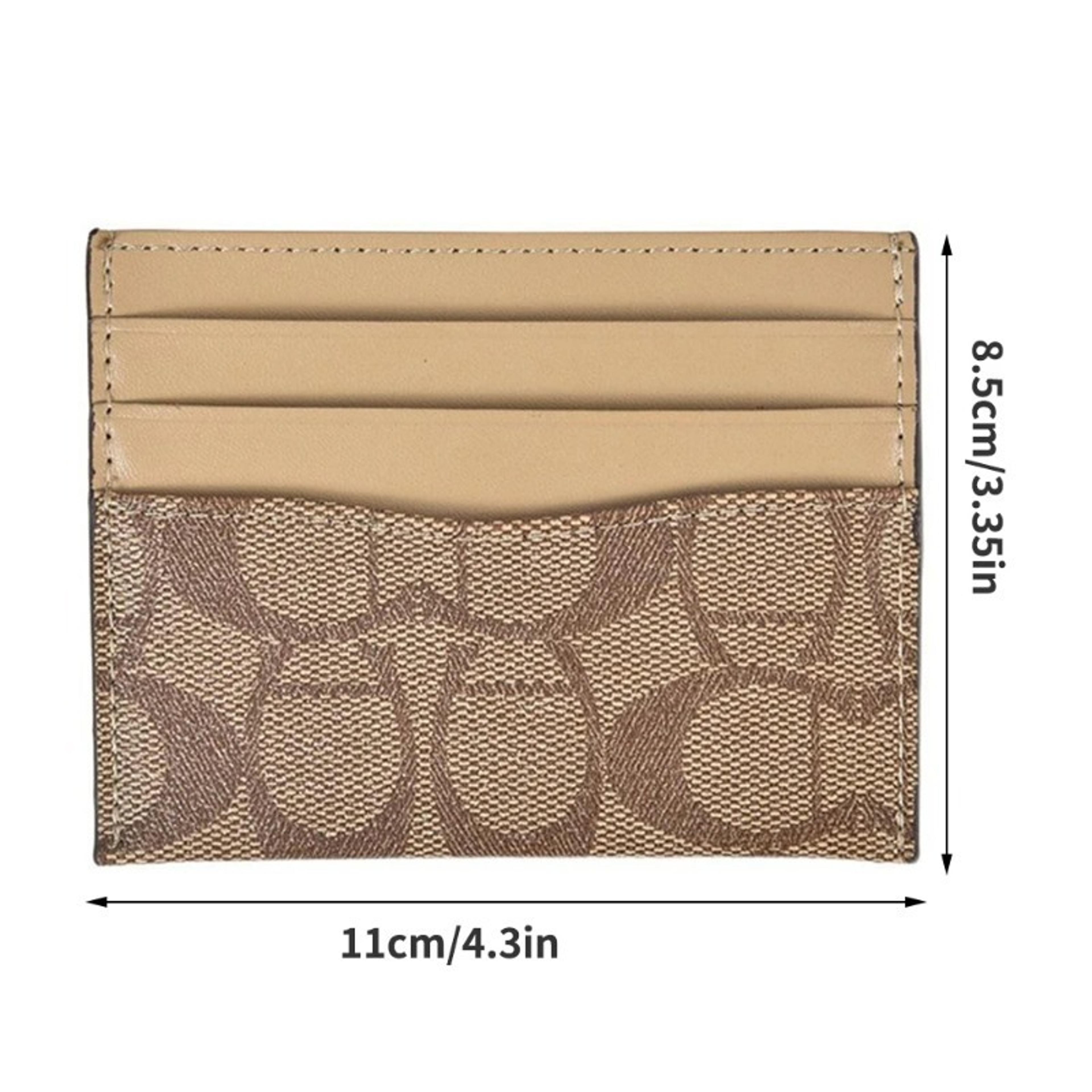 Blocking Card Holder Slim PU Wallet For Women 7