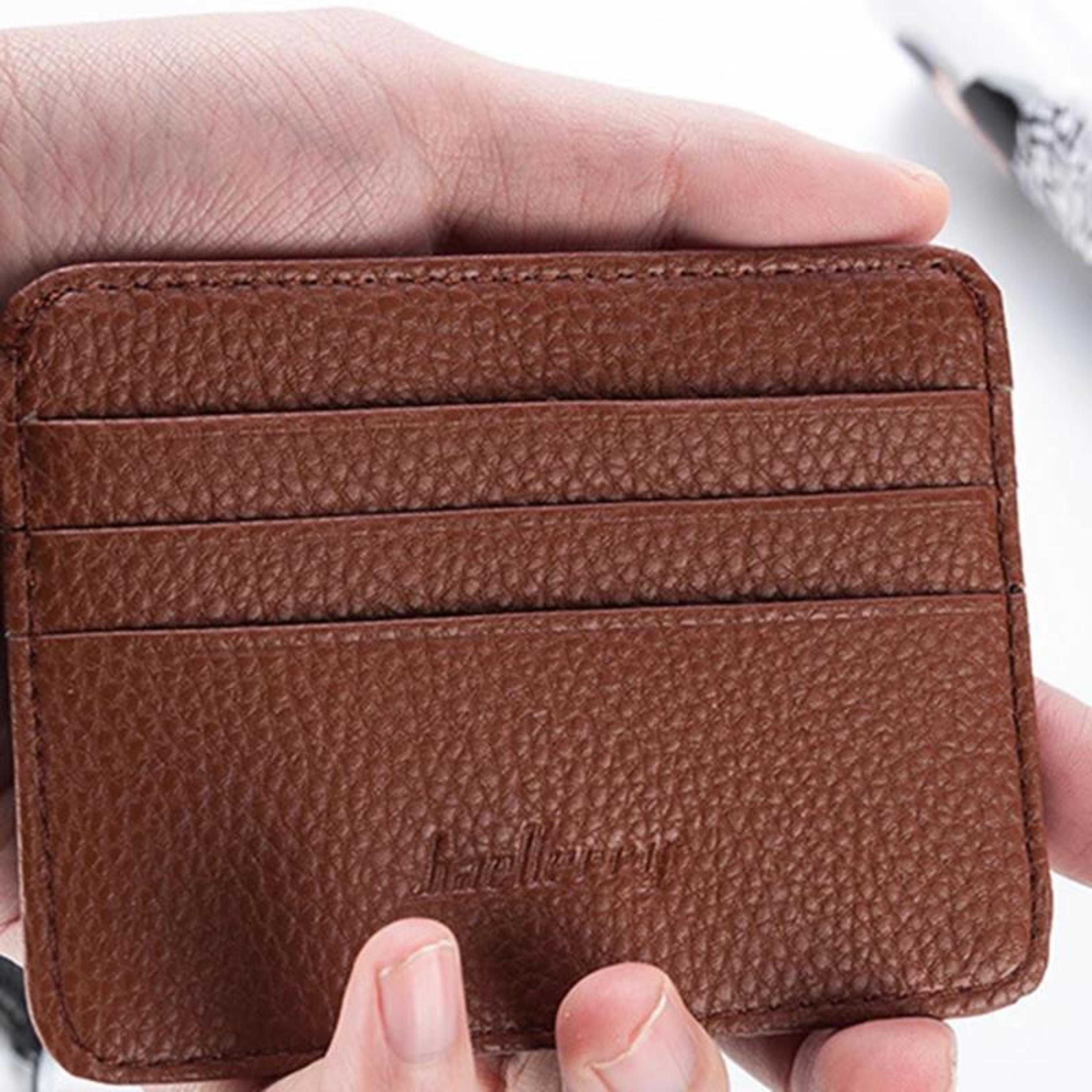 Ultra Slim Front Pocket Wallet With Card Slots And Money Clip 8