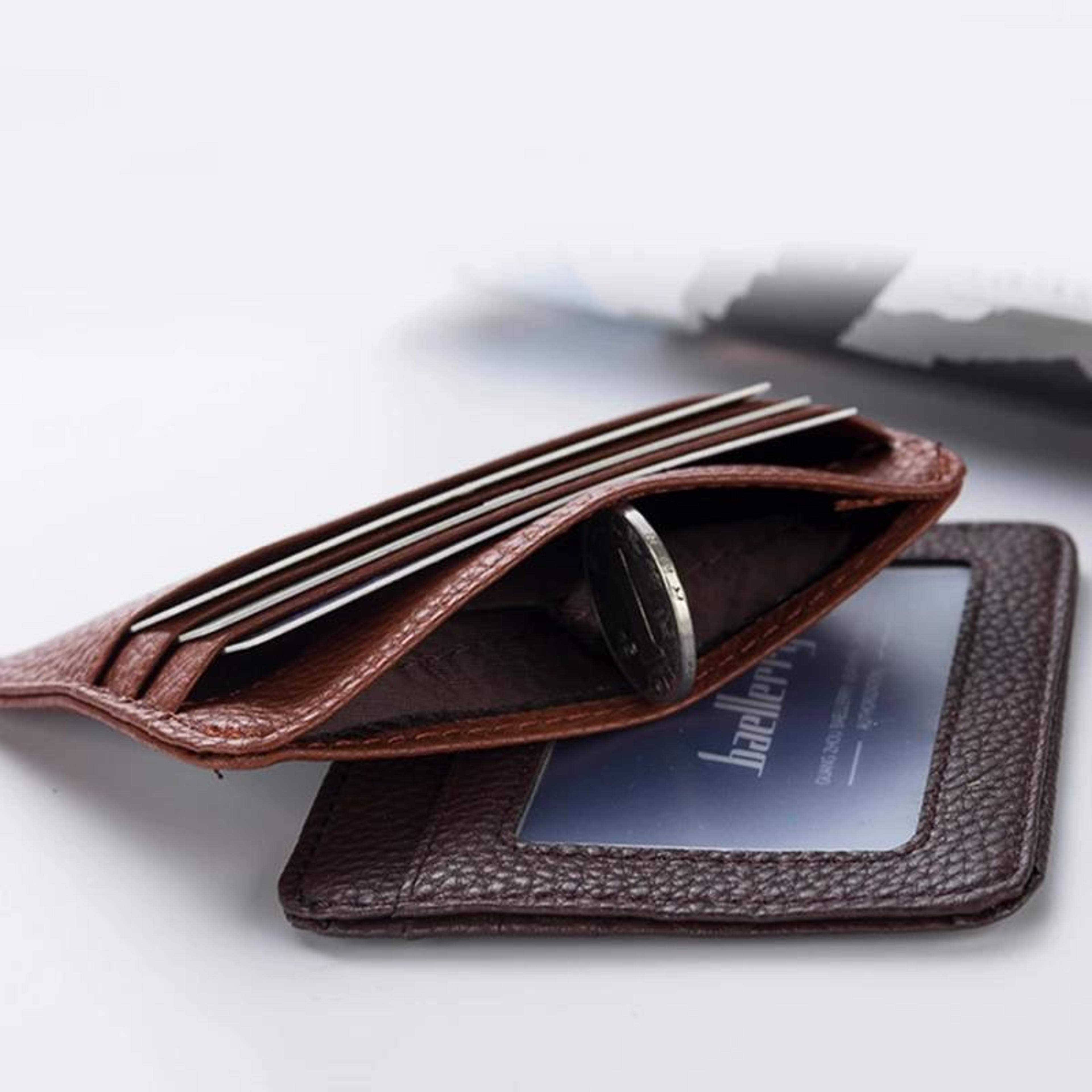 Ultra Slim Front Pocket Wallet With Card Slots And Money Clip 10