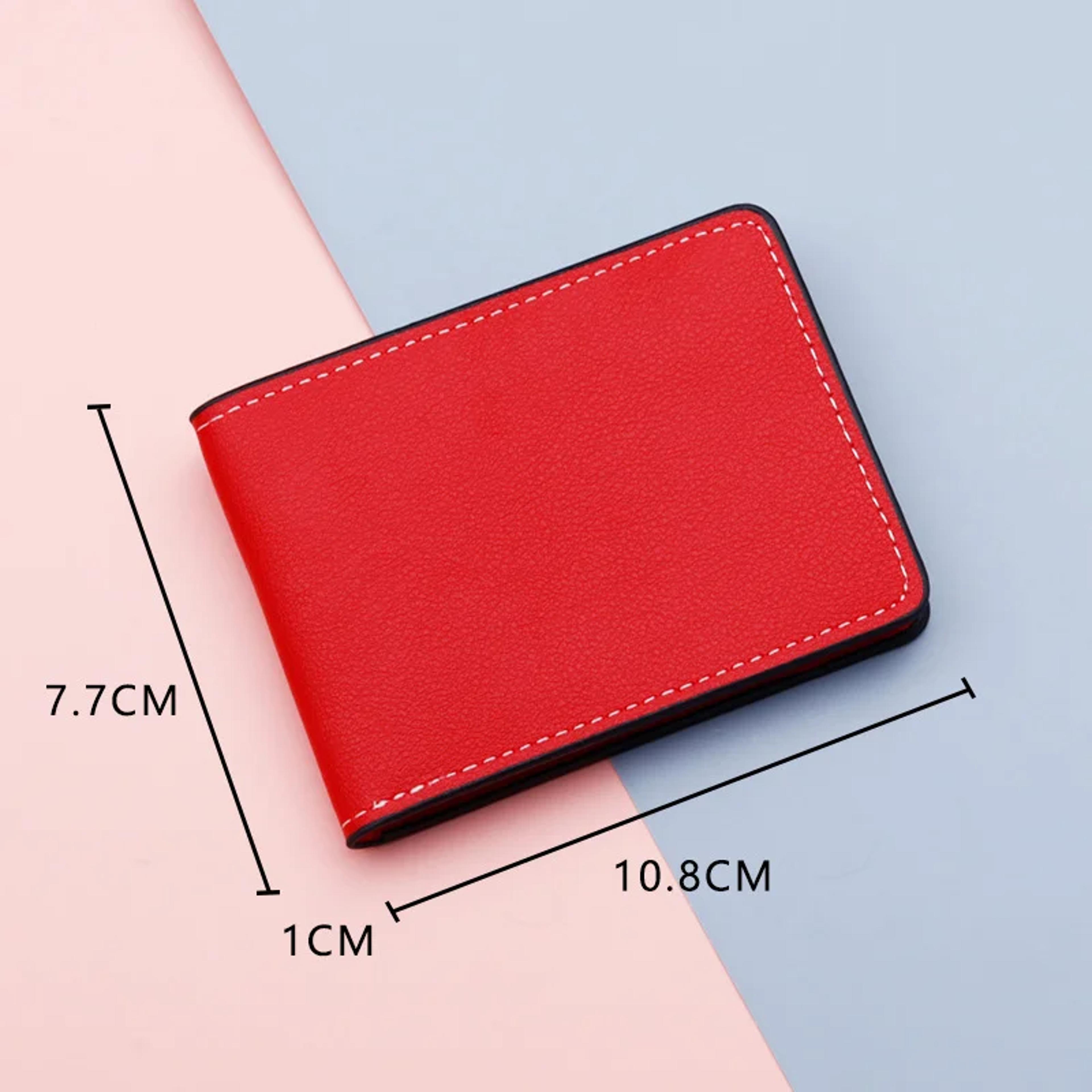 Slim PU Leather Car Document Holder And Driver License Wallet 9