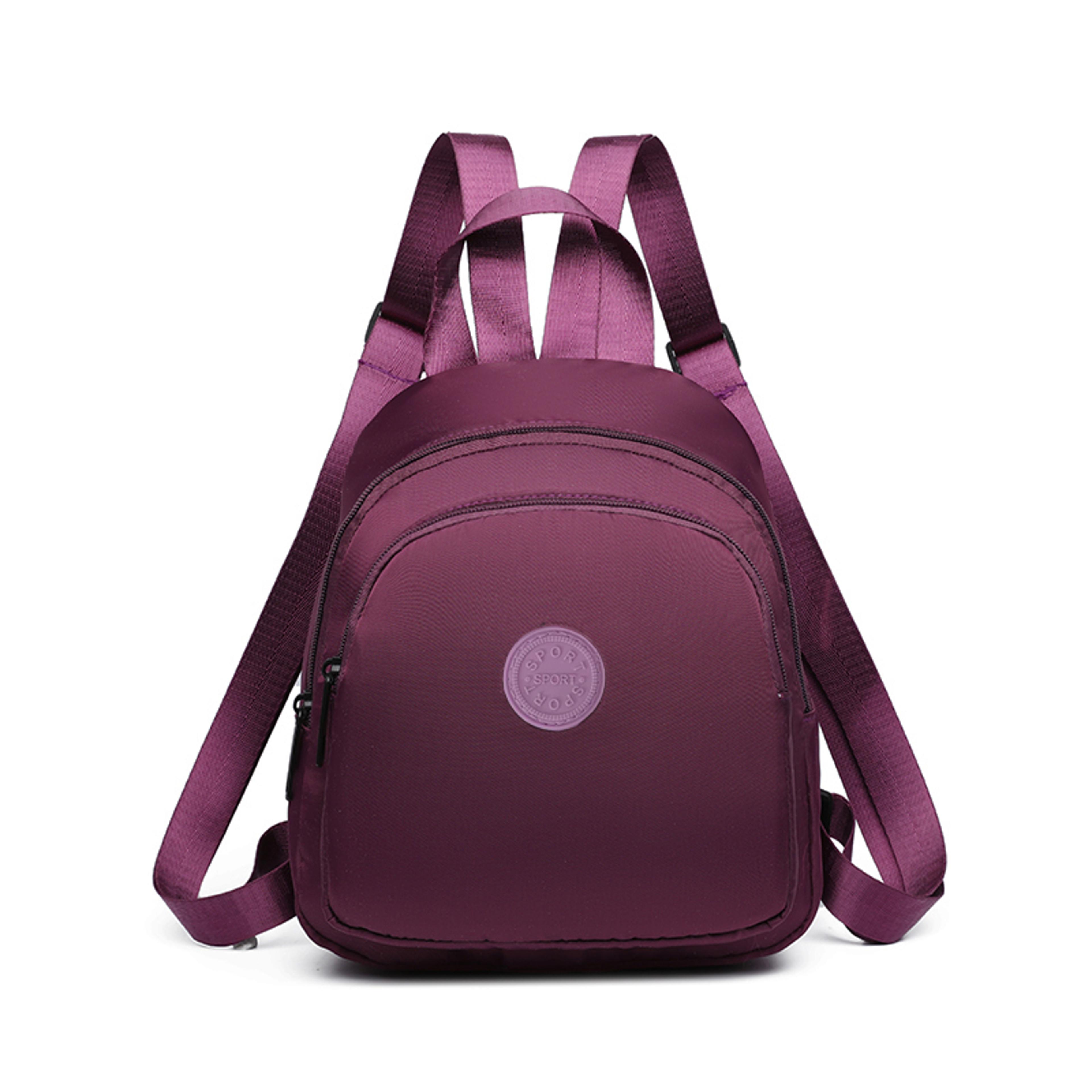 Mini Nylon Backpack Lightweight Water Resistant Travel Daypack 1