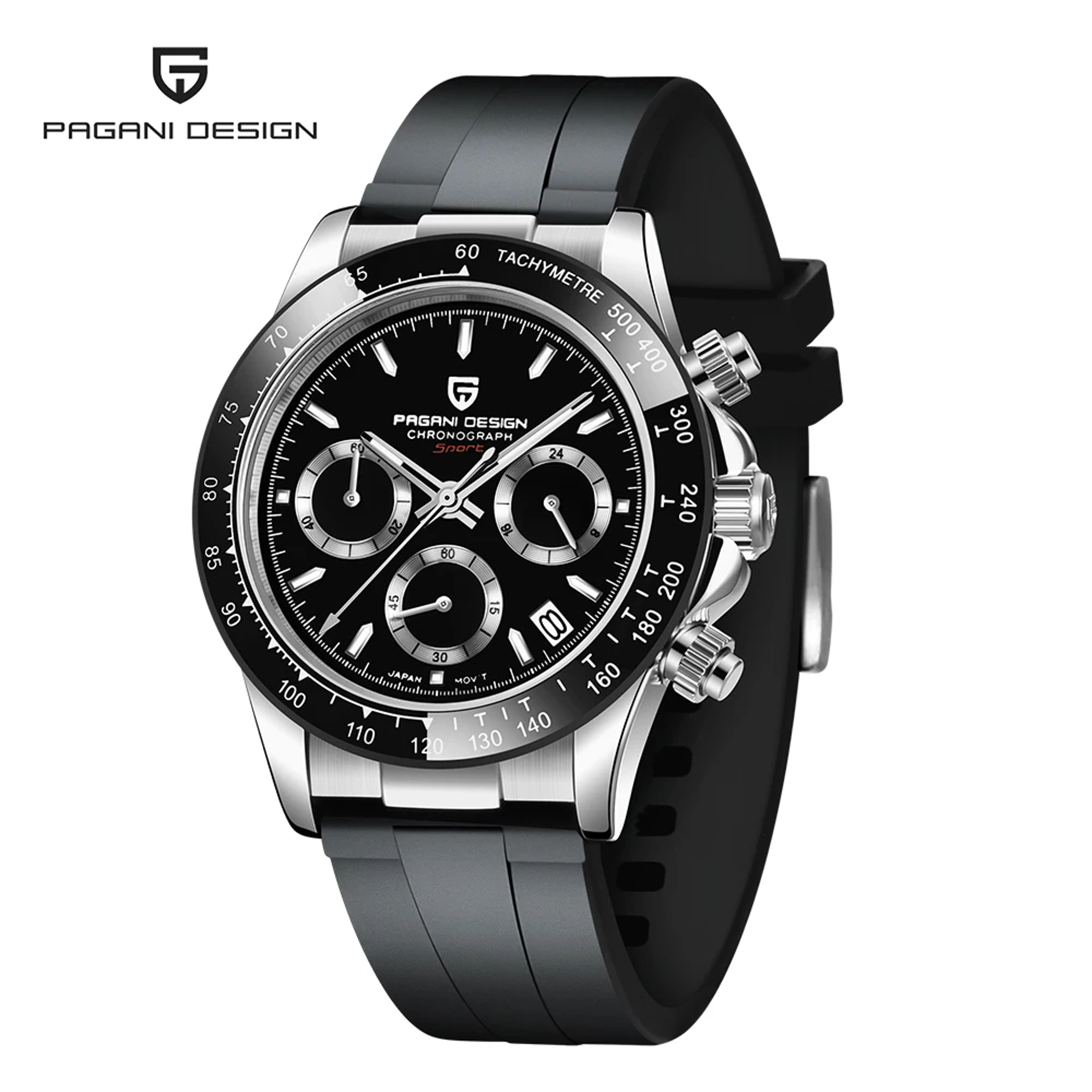 Meteorite Dial Mens Chronograph Watch 1
