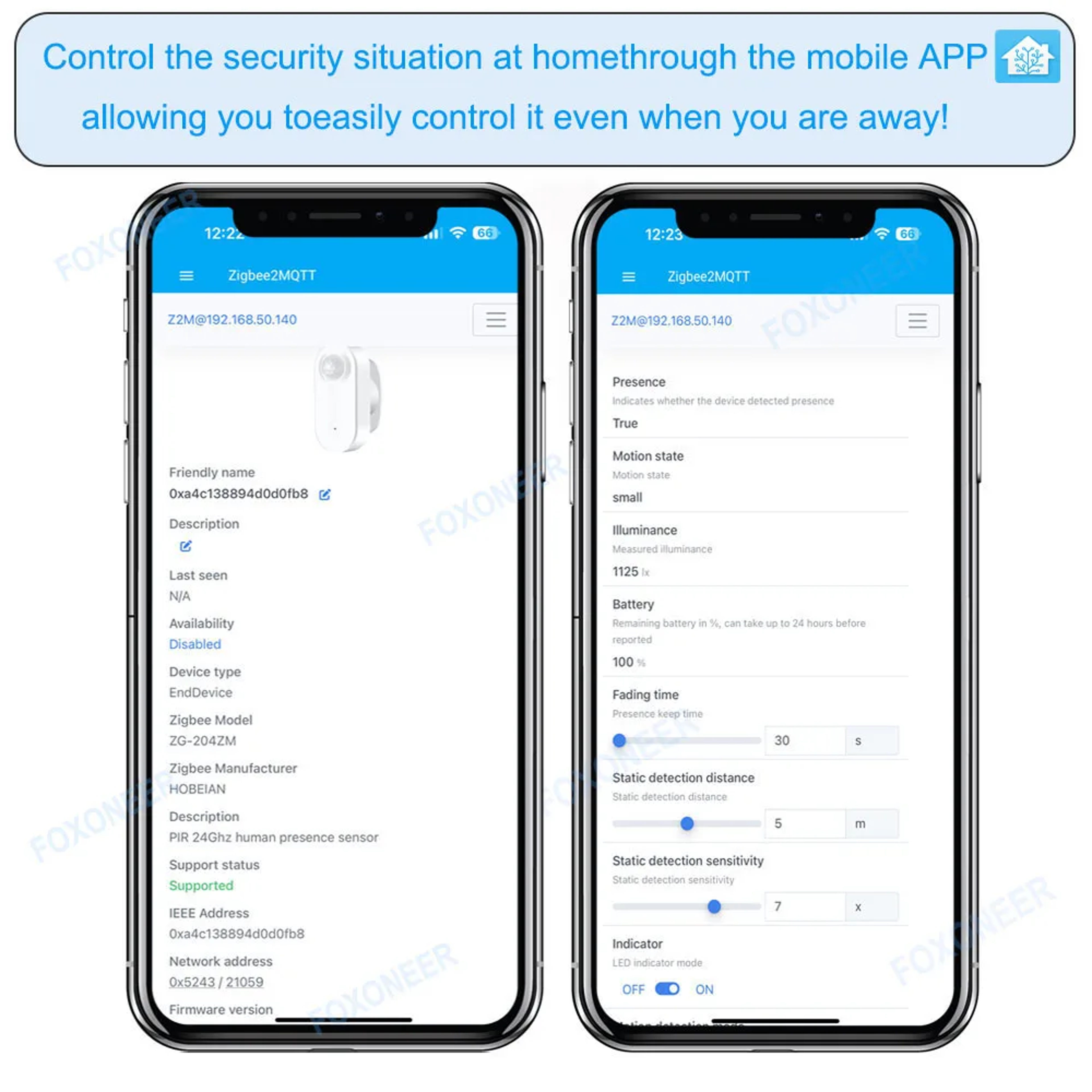 Human Presence Sensor For Home Assistant 1