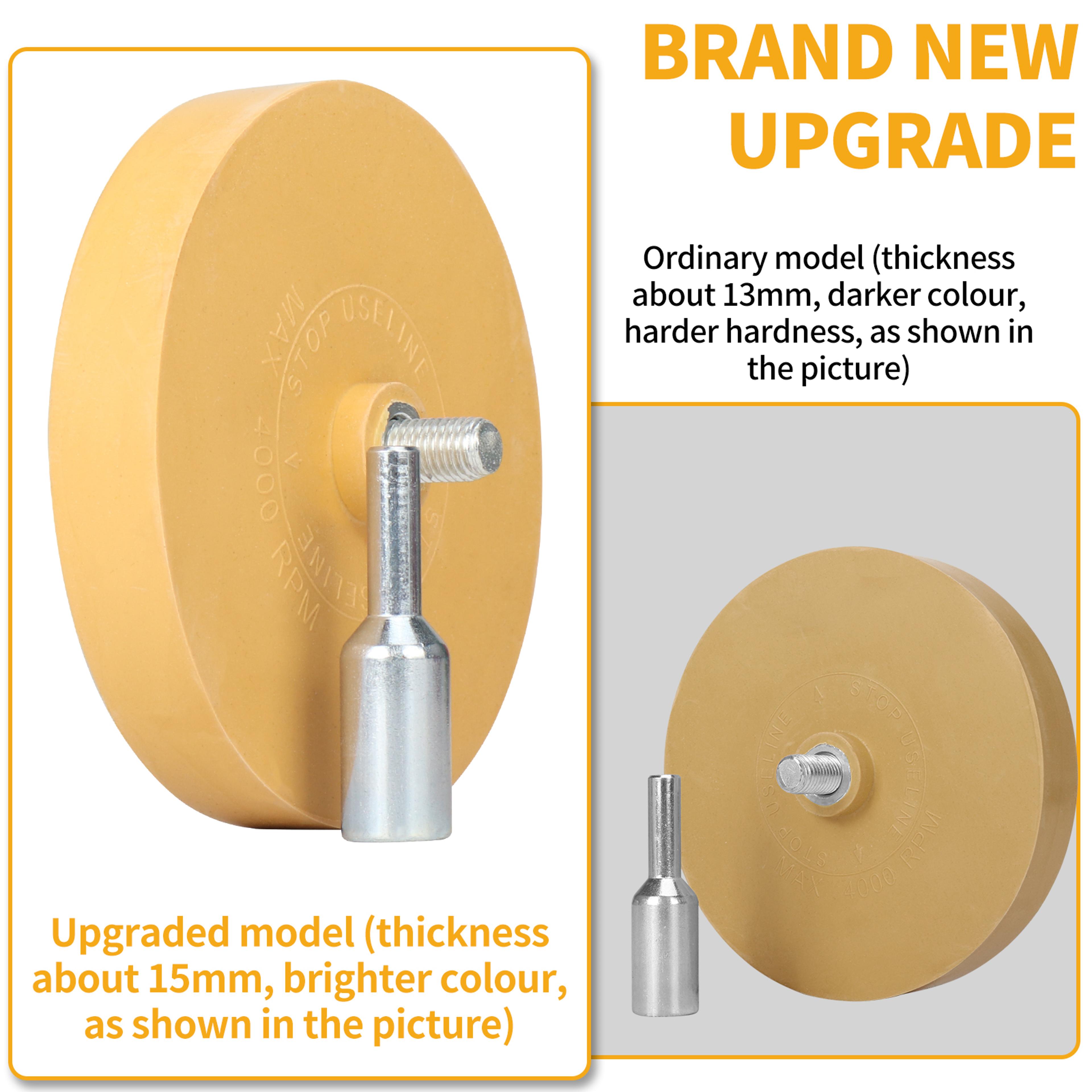 Car Eraser Wheel Adhesive Remover Drill Adapter 3