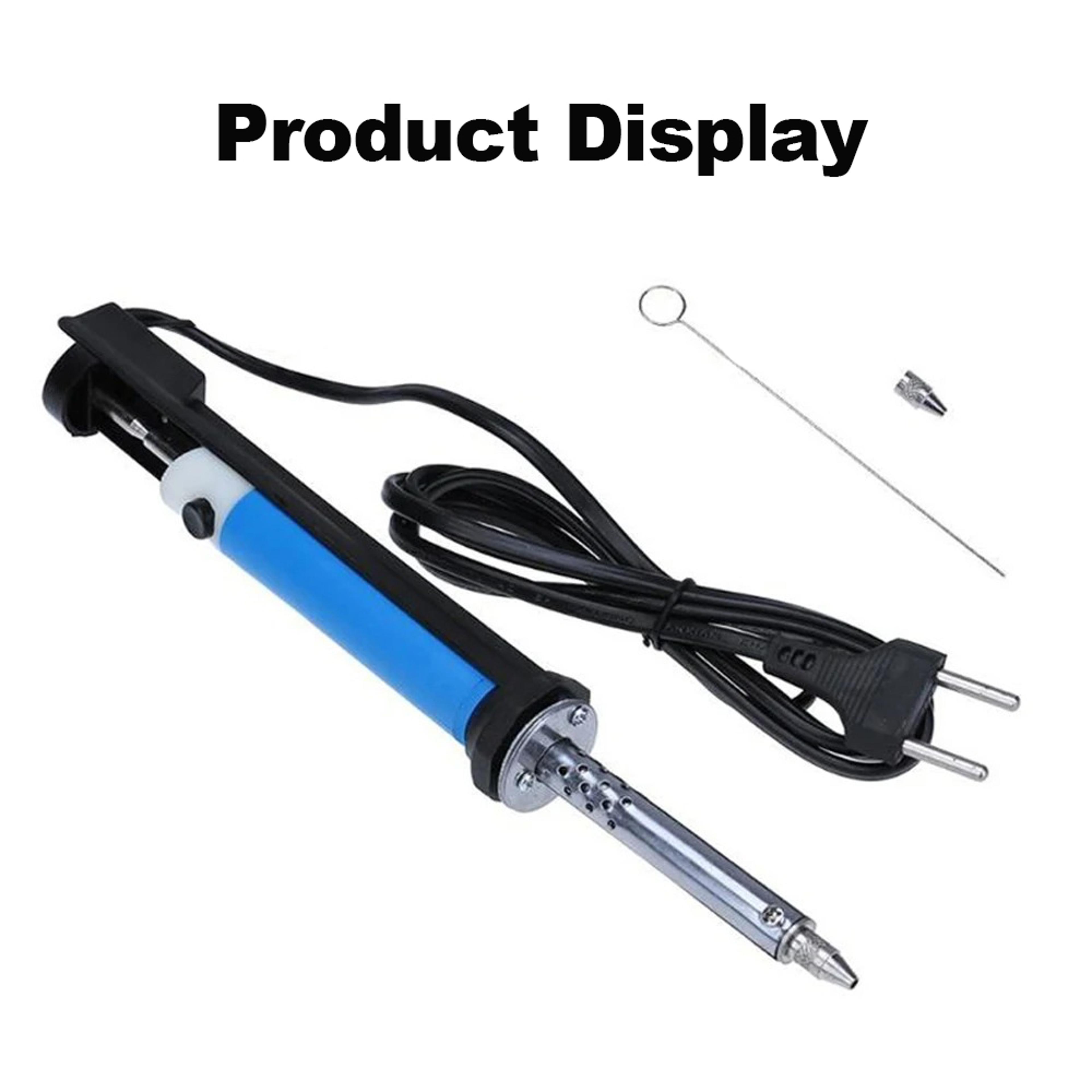 Vacuum Desoldering Iron Gun Plug For Electronics Repair 3
