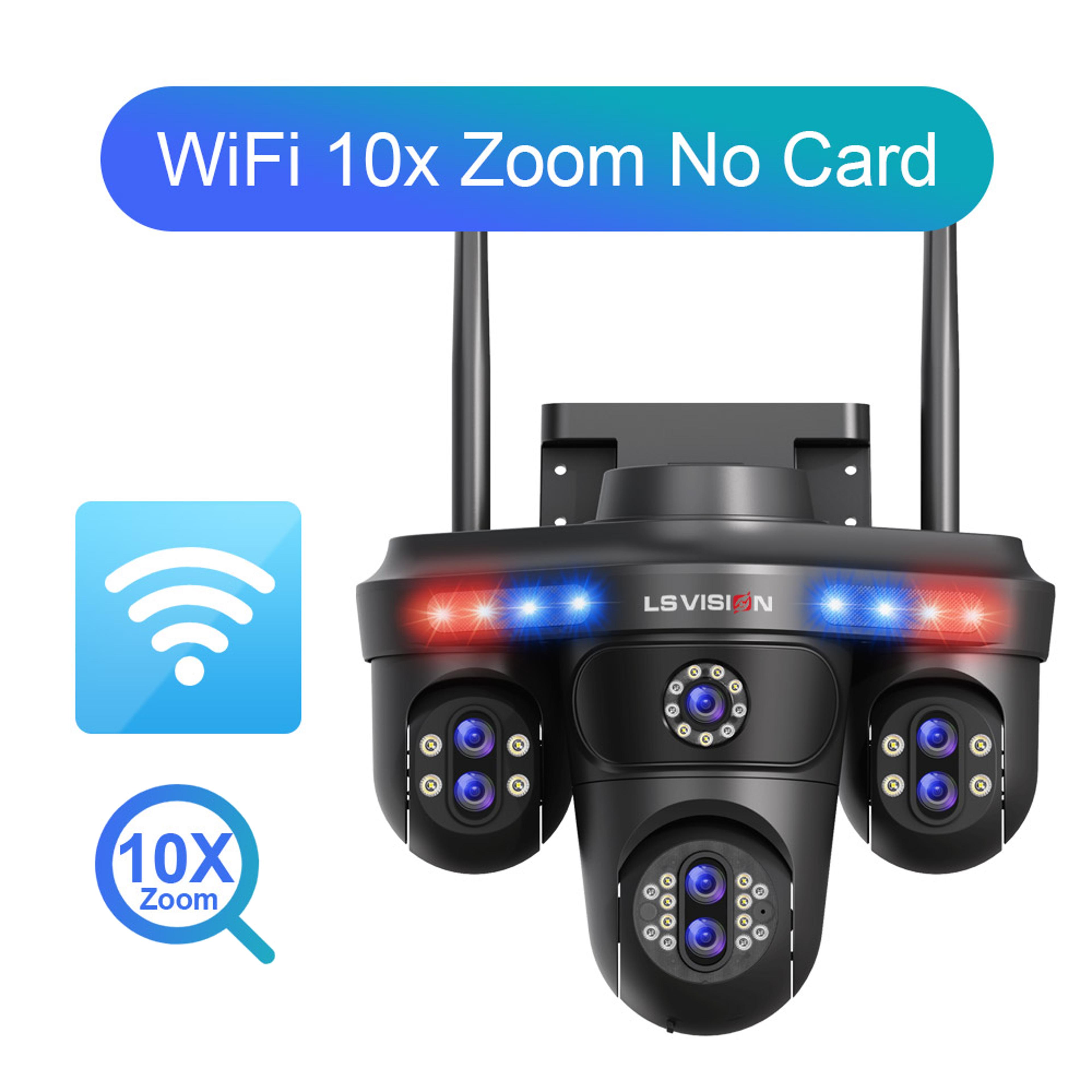 Outdoor WiFi PTZ Security Camera Auto Tracking Lens 1