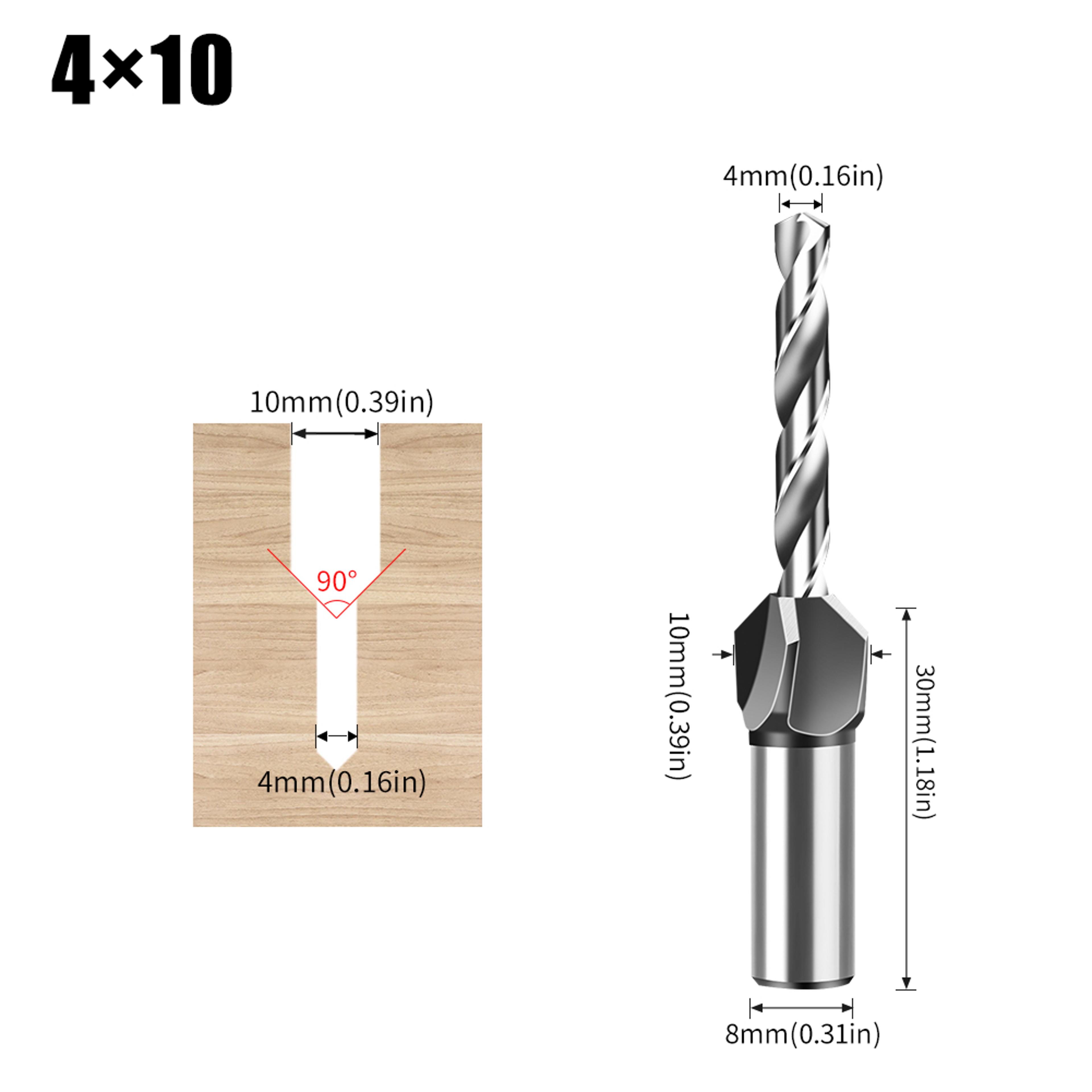 Four Blade Adjustable Depth Countersink Drill Bit For Woodworking 1