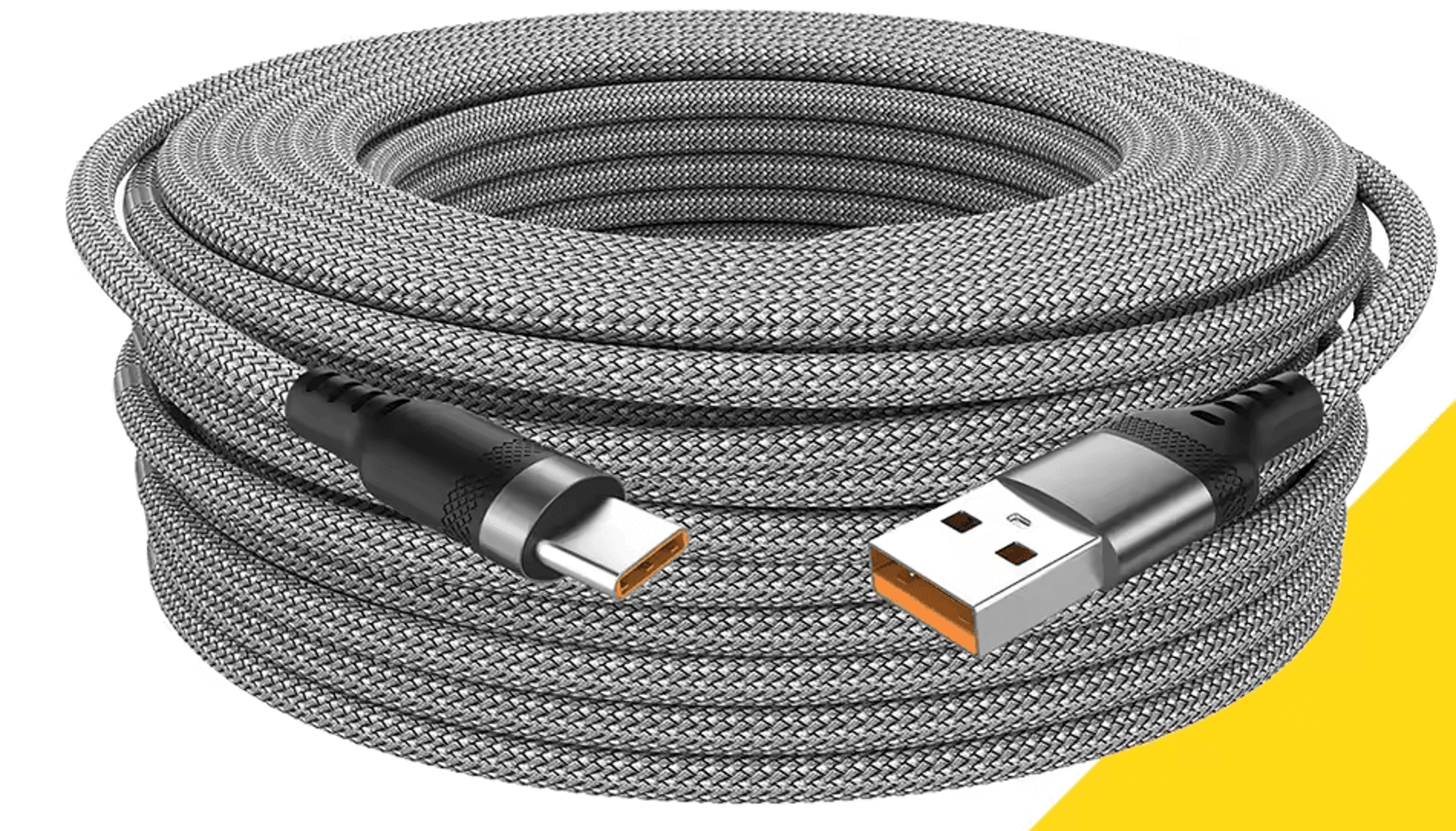 USB Type C Fast Charging Cable Long Length 0