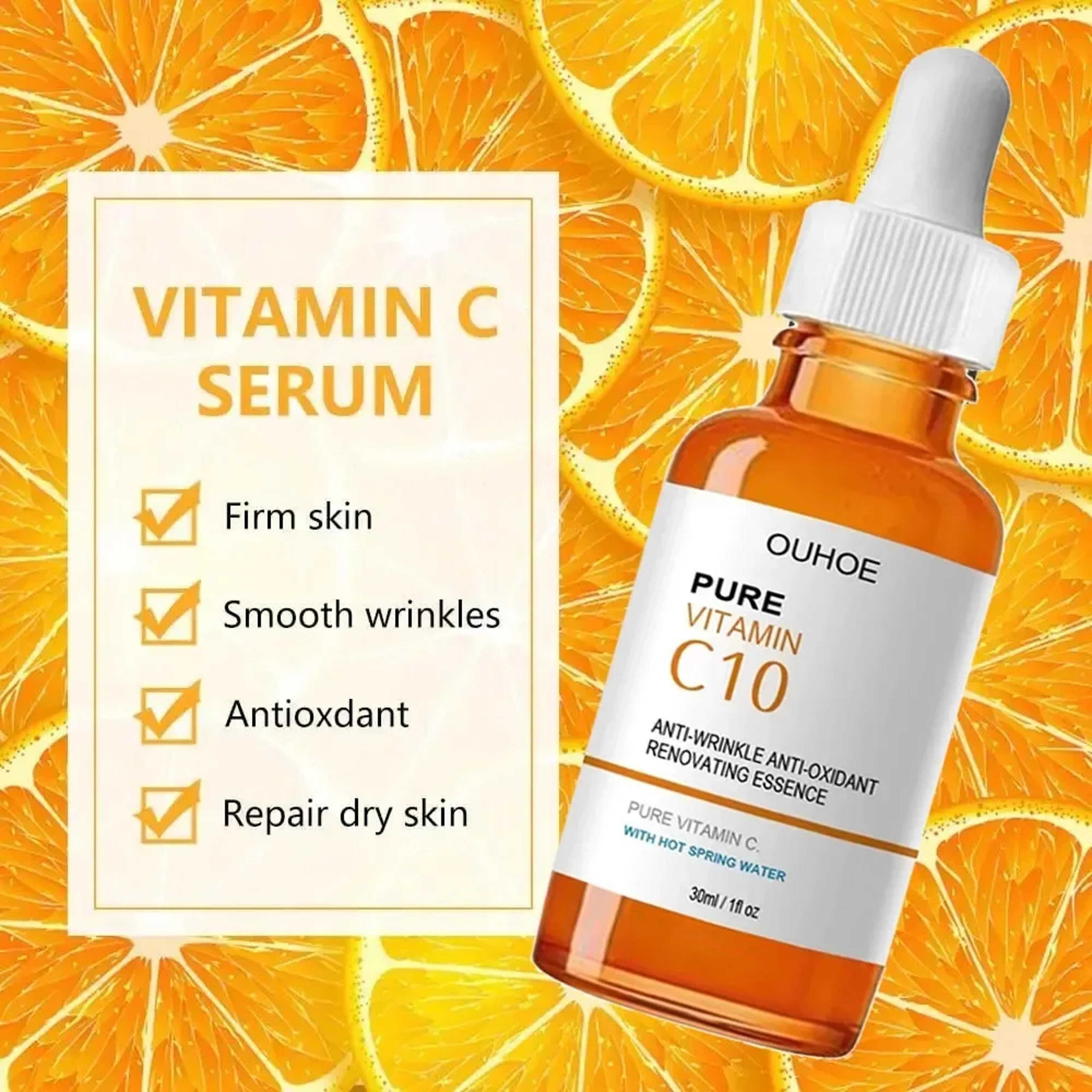 Vitamin C Face Serum For Fine Lines Brightening And Firming 2