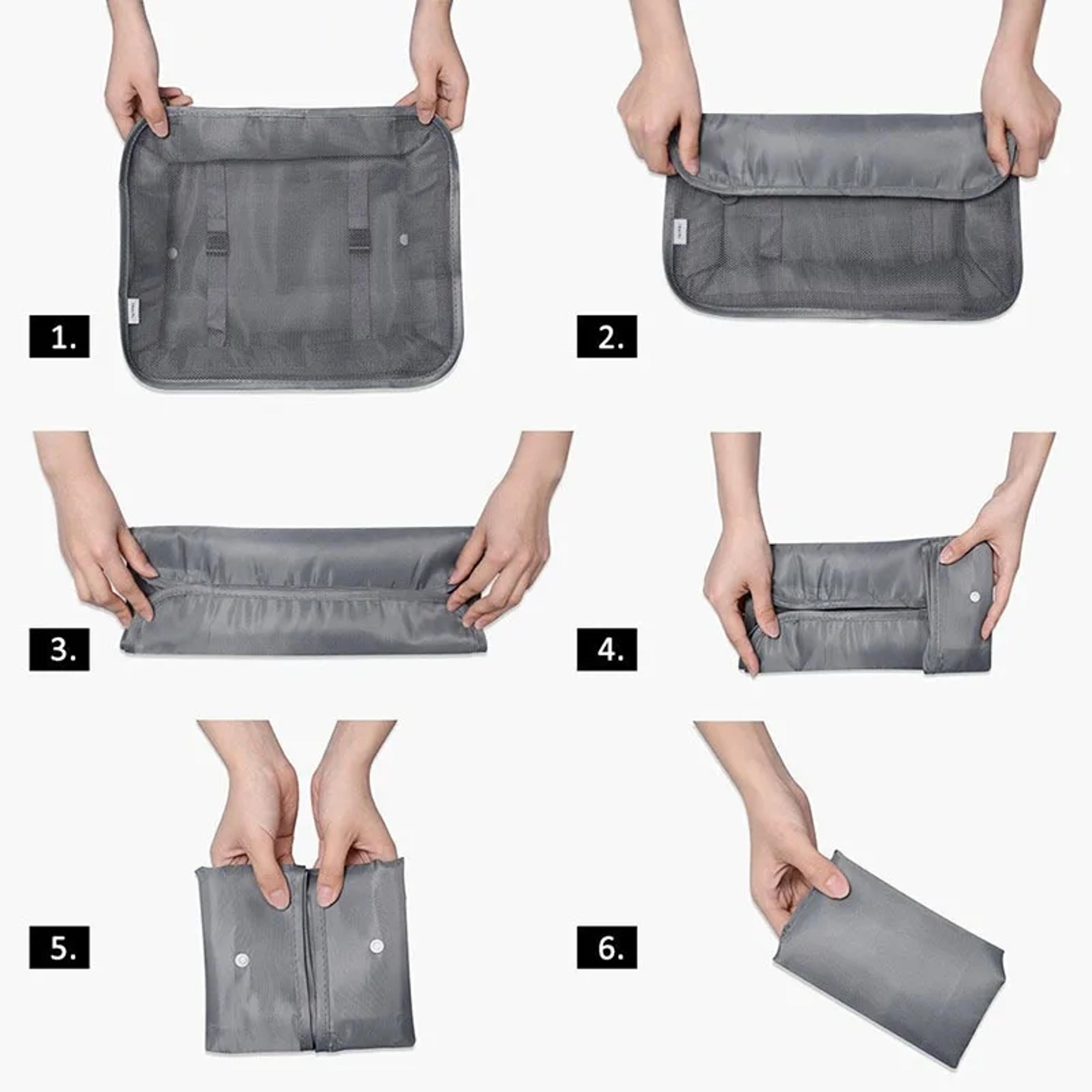 Packing Cubes Travel Organizer Set For Suitcase Storage 15