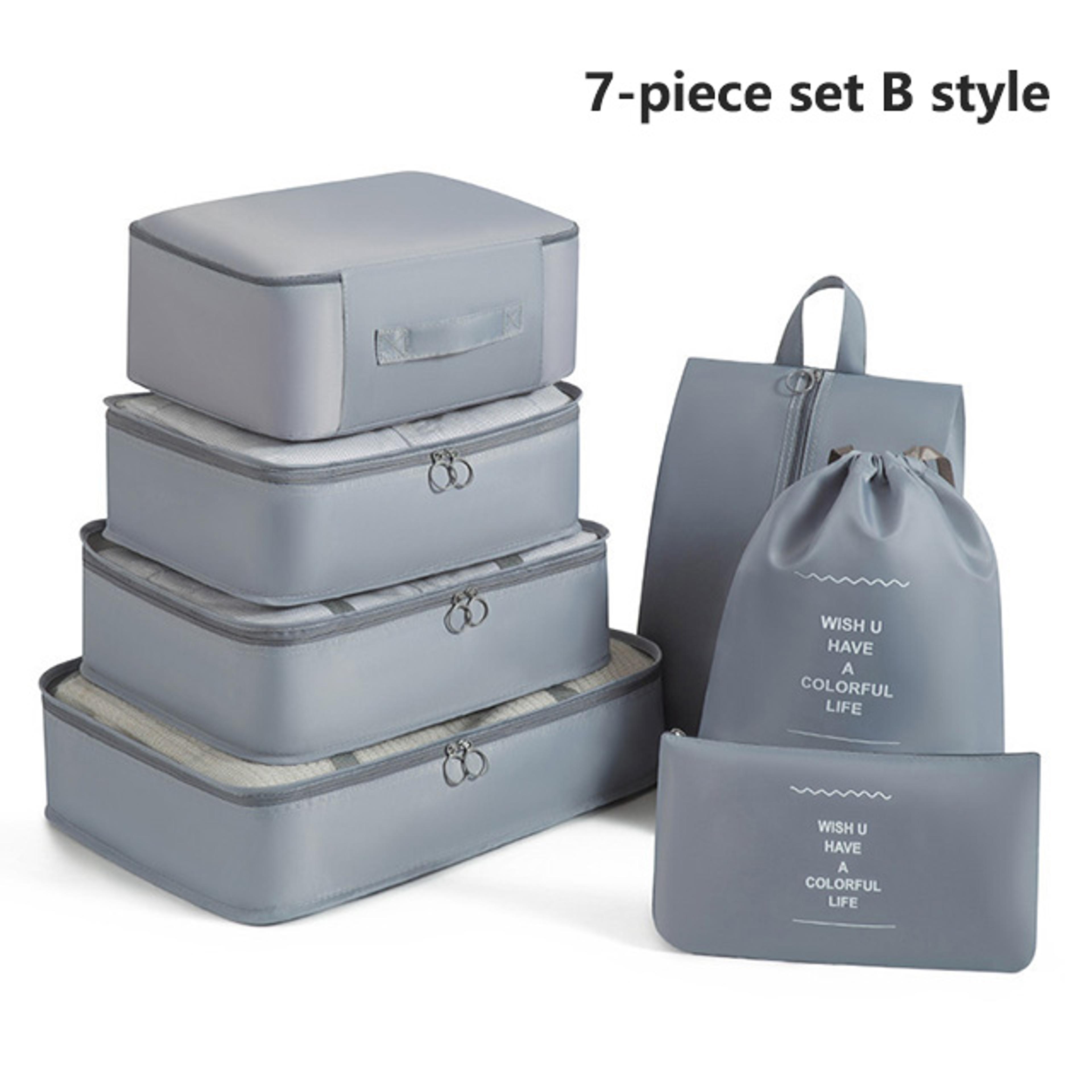 Packing Cubes Travel Organizer Set For Suitcase Storage 3