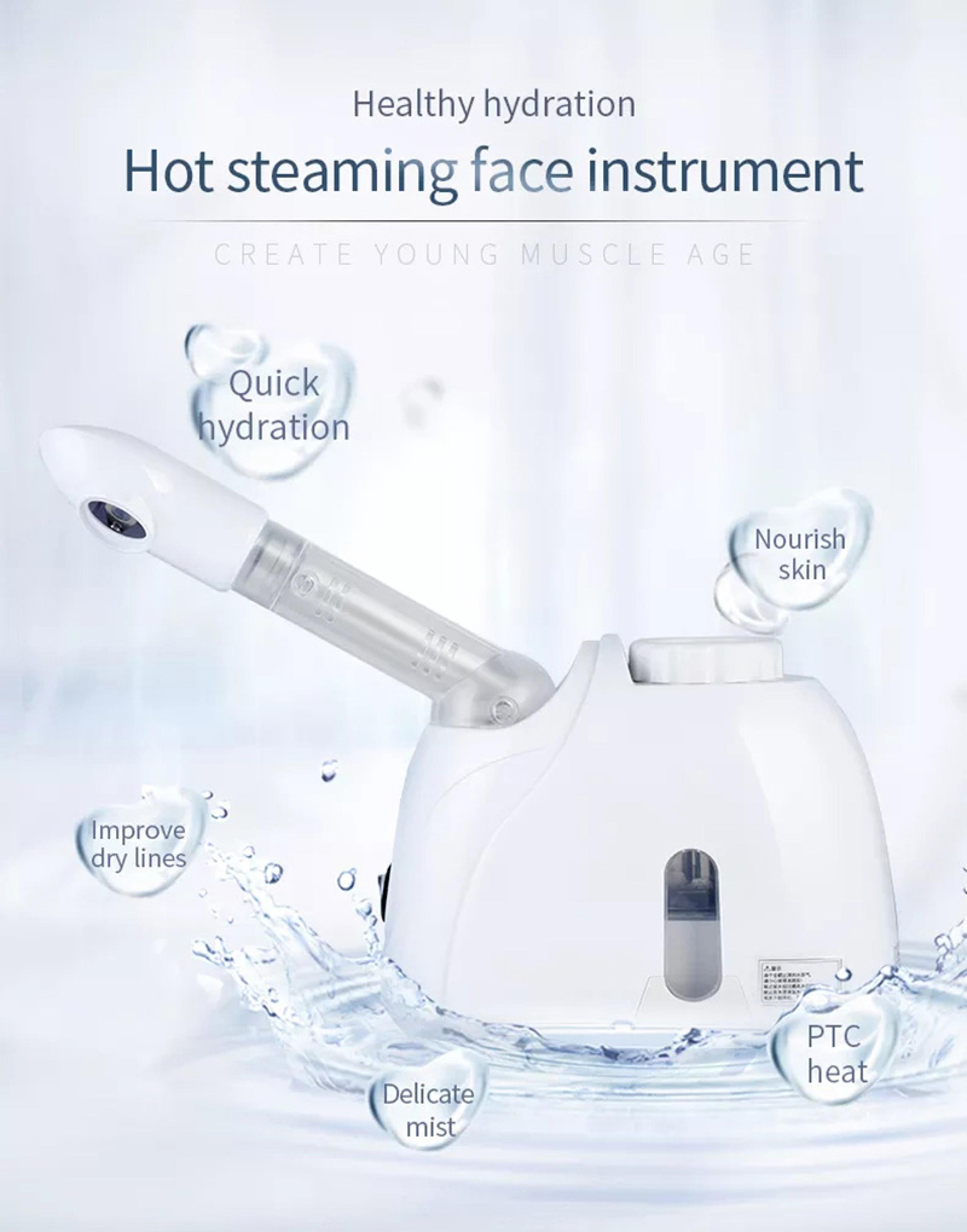Ozone Facial Steamer Warm Mist Skin Care Spa Device 1