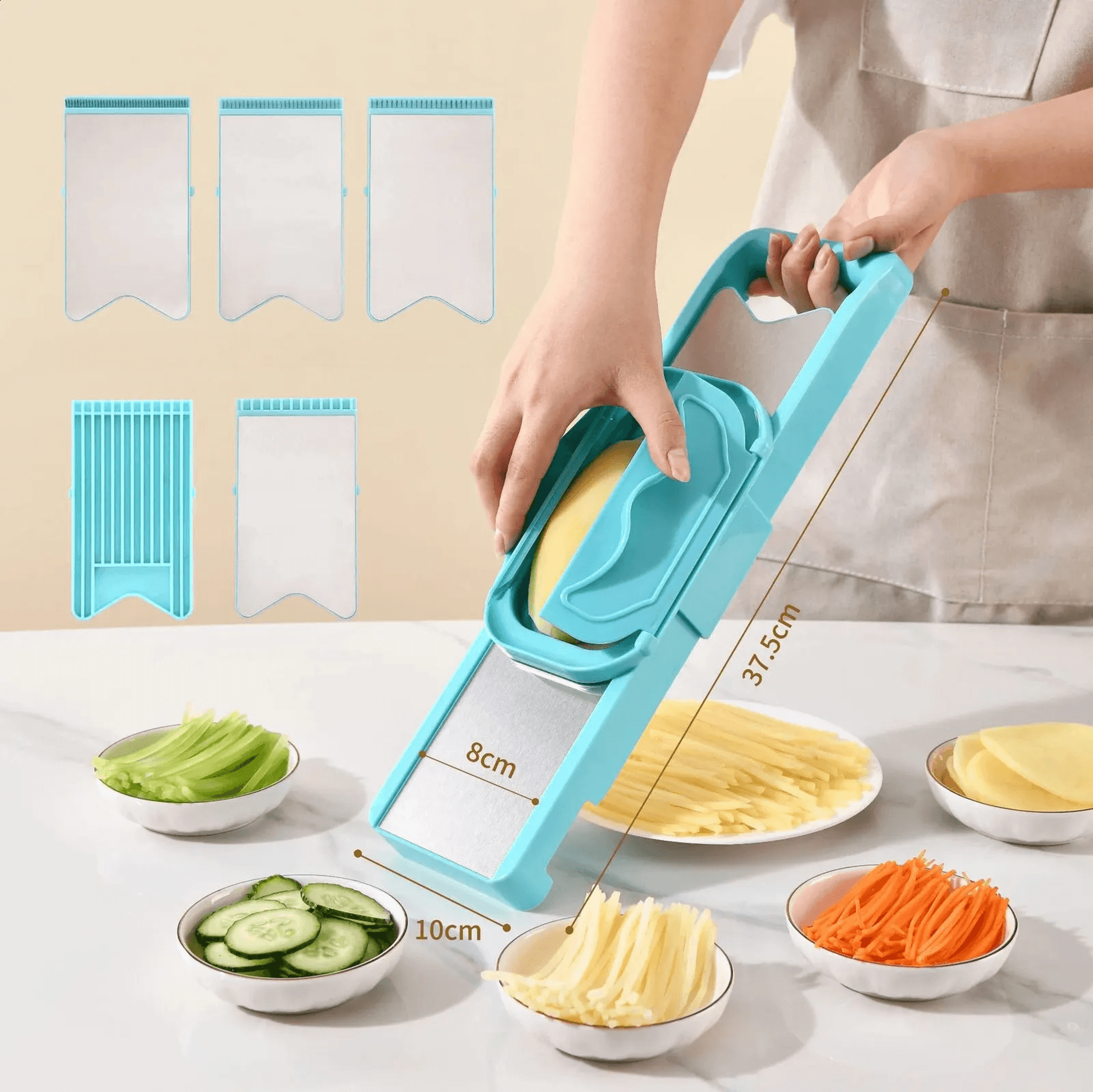 Multi Functional Vegetable Slicer Grater For Fast Prep 1