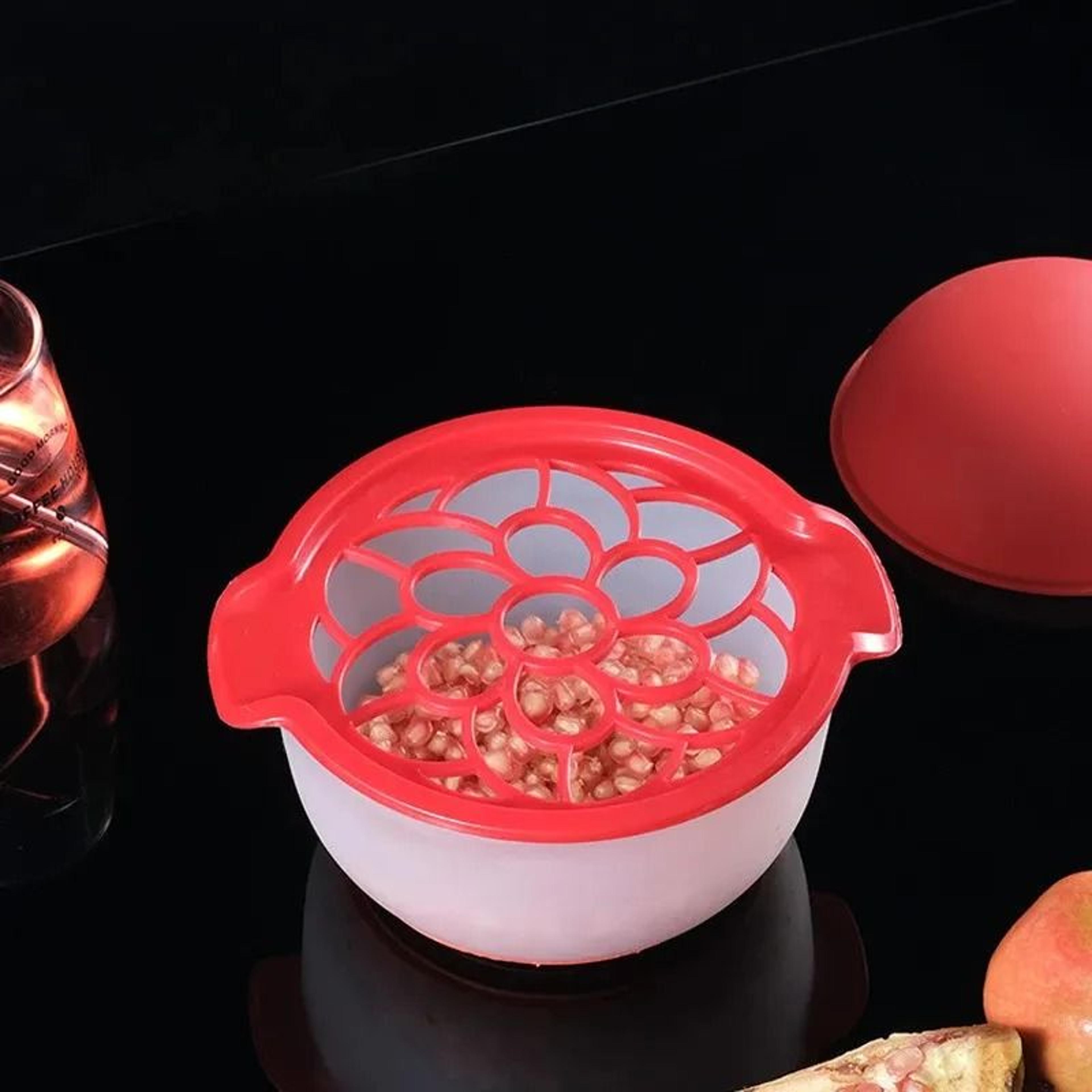 Mess Free Silicone Pomegranate Seed Remover Bowl For Quick Kitchen Prep 2