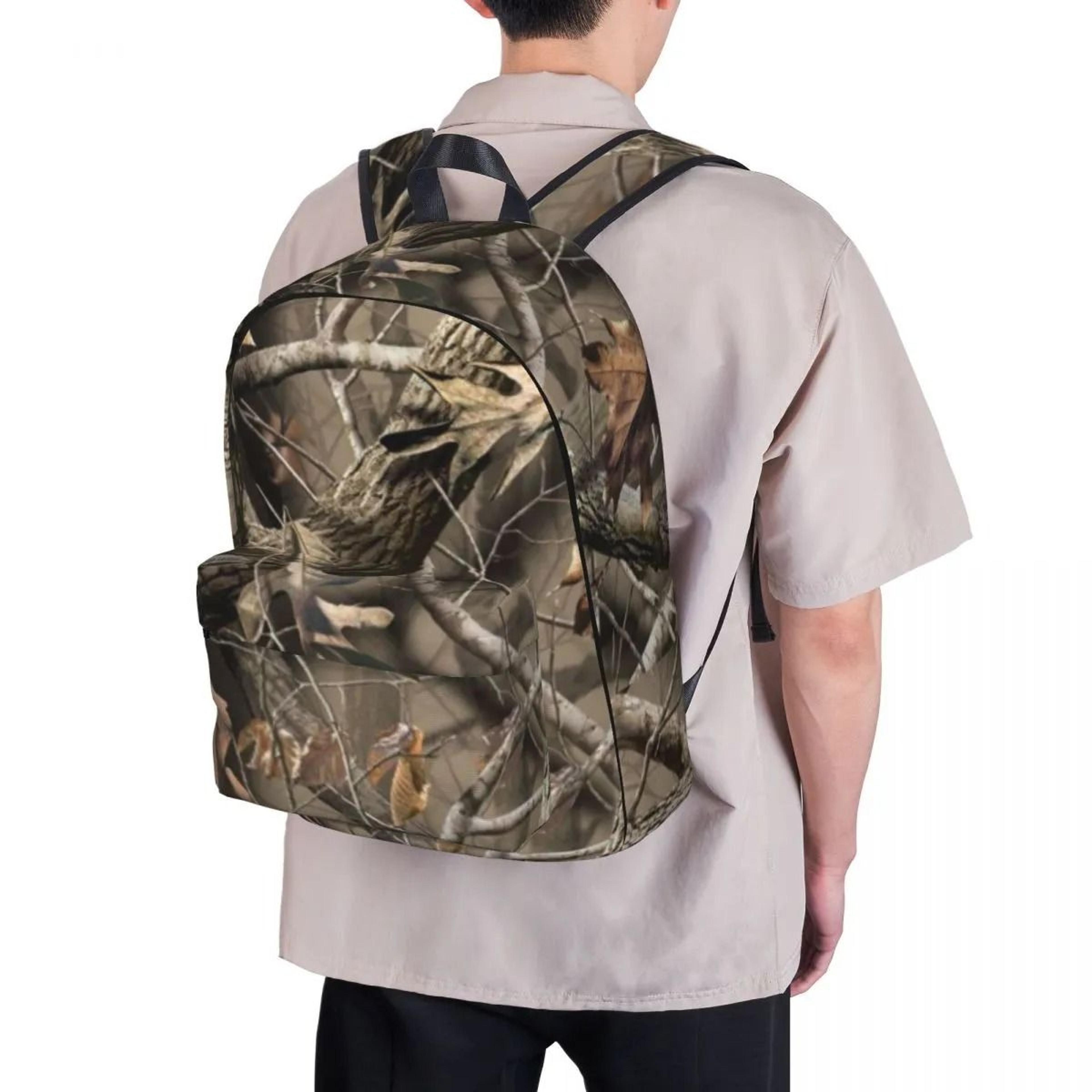 Real Tree Camouflage Student Backpack Laptop Bookbag 0