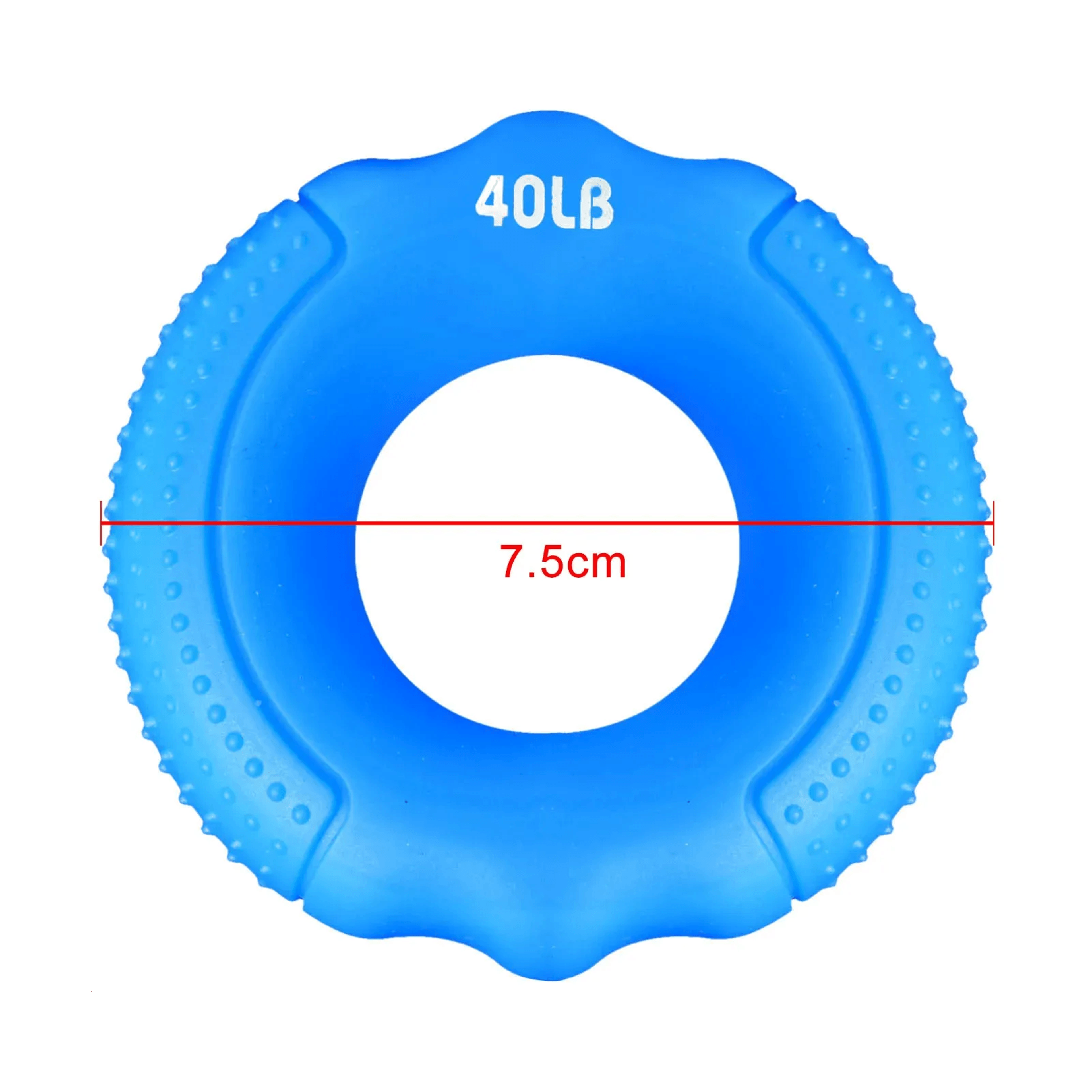 Silicone Grip Ring Finger Exerciser For Hand Wrist Forearm Training 1