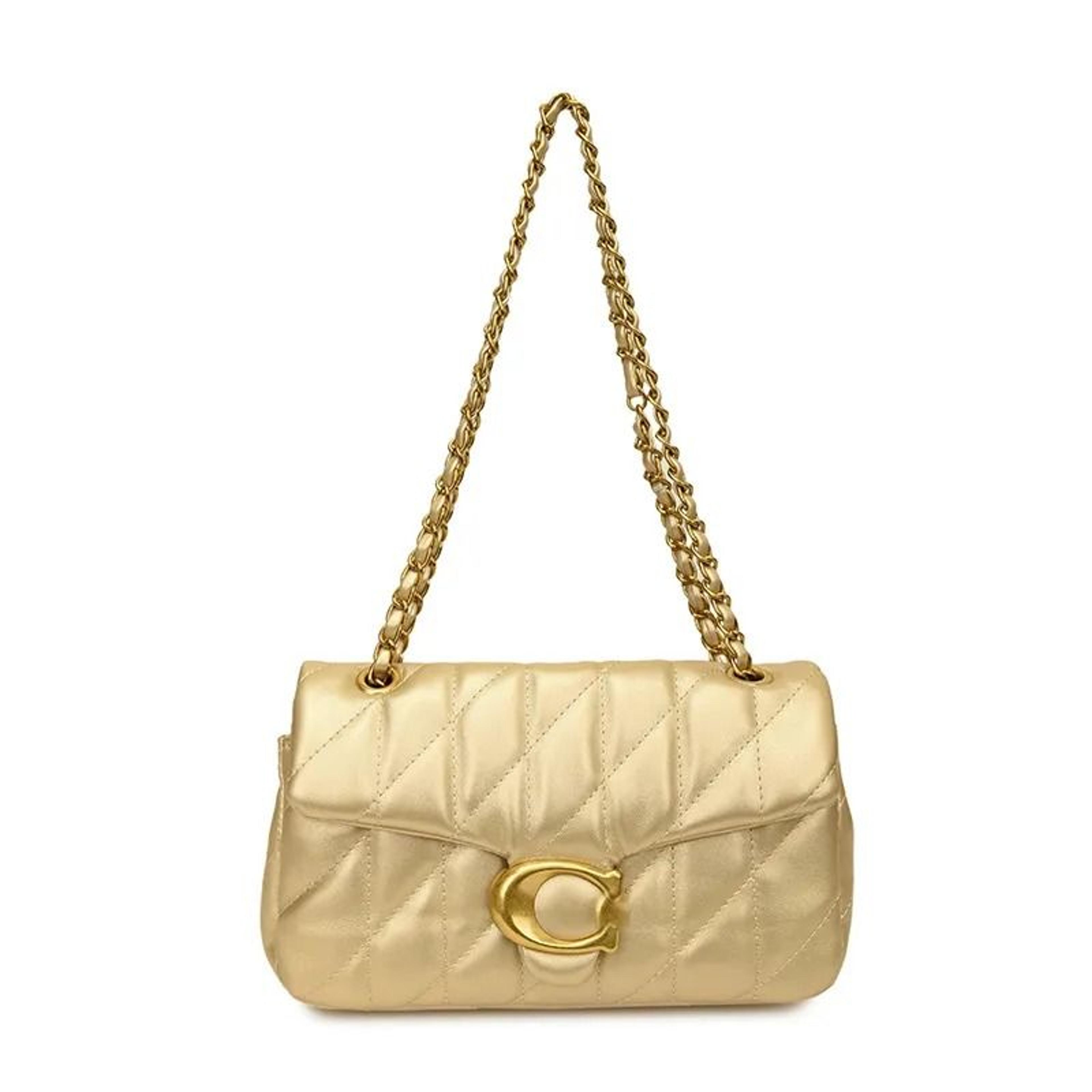 Tabby Chic Small Square Leather Shoulder Crossbody Bag For Women 9