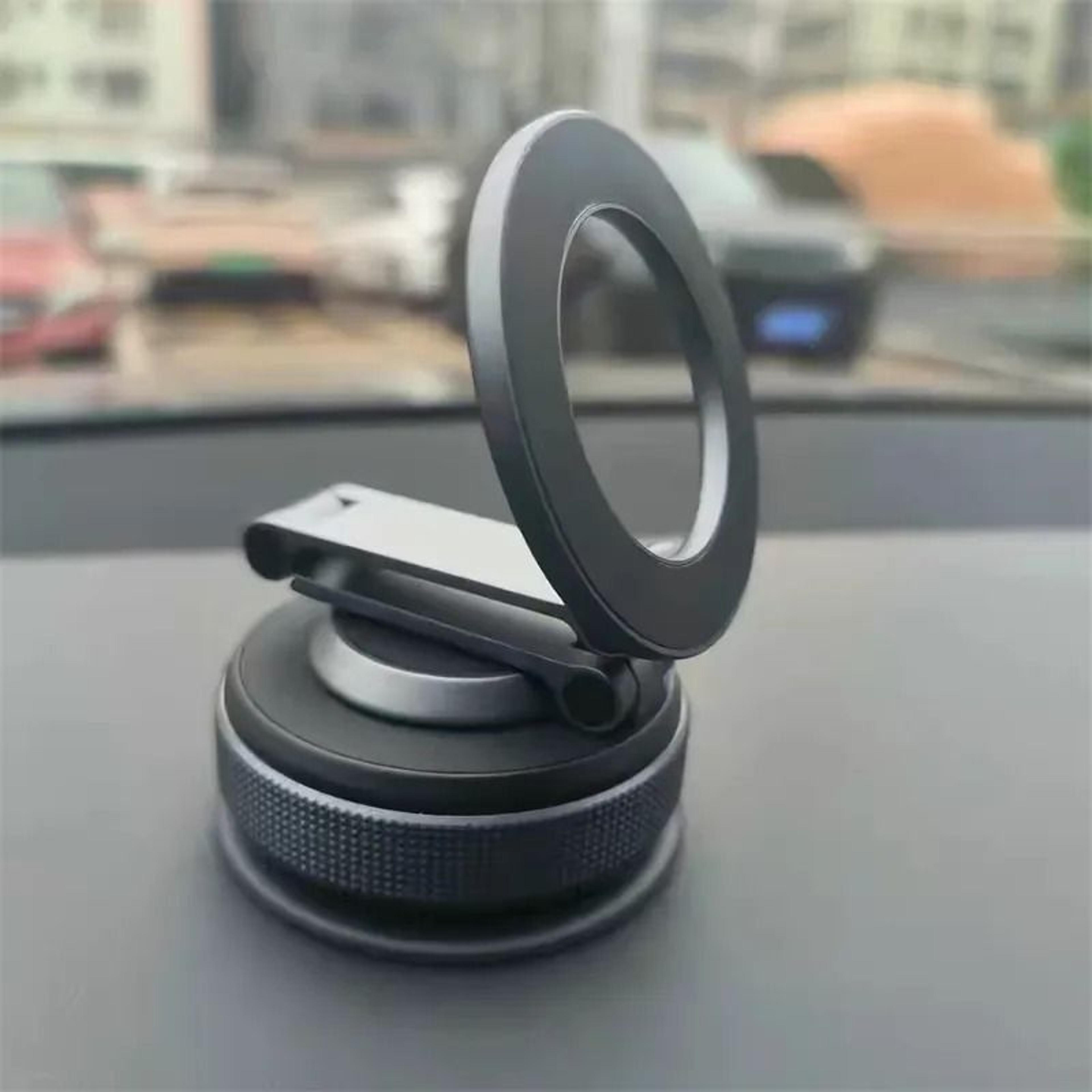 Magnetic Car Phone Mount Long Arm Vacuum Suction Holder 3