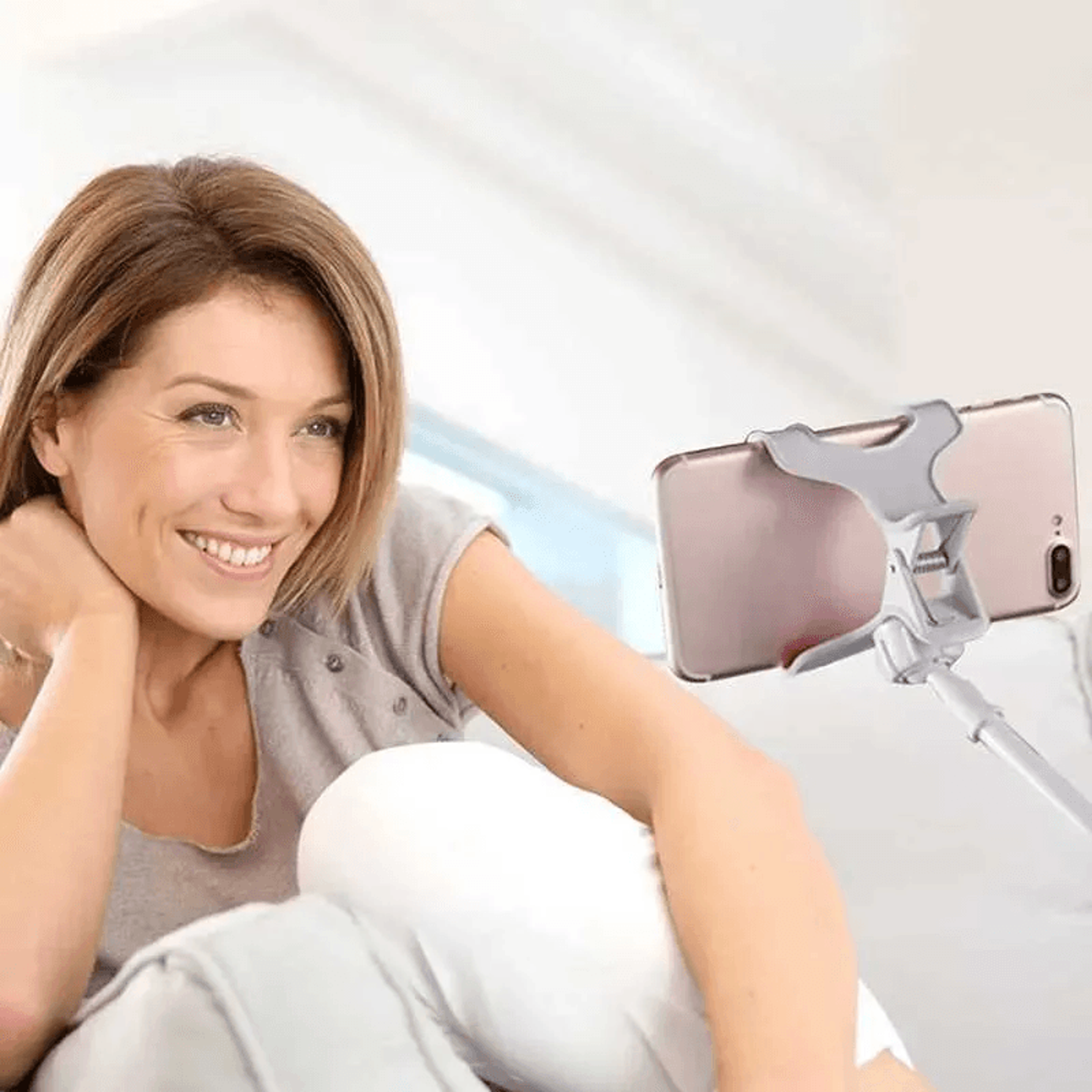Bed Phone Holder Flexible Clamp Stand 5