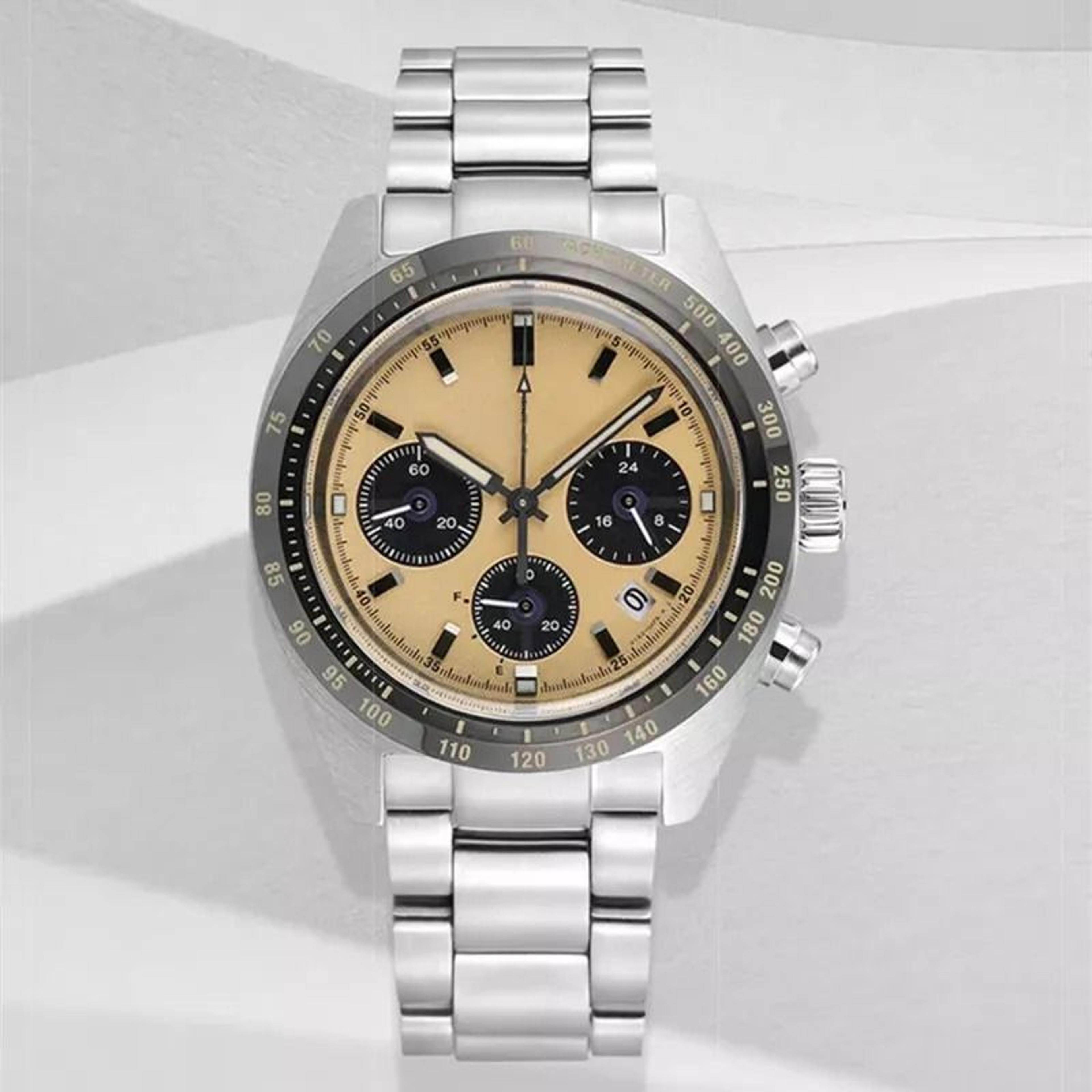 Luxury Mens Quartz Square Dial Steel Strap Waterproof Date Watch 6