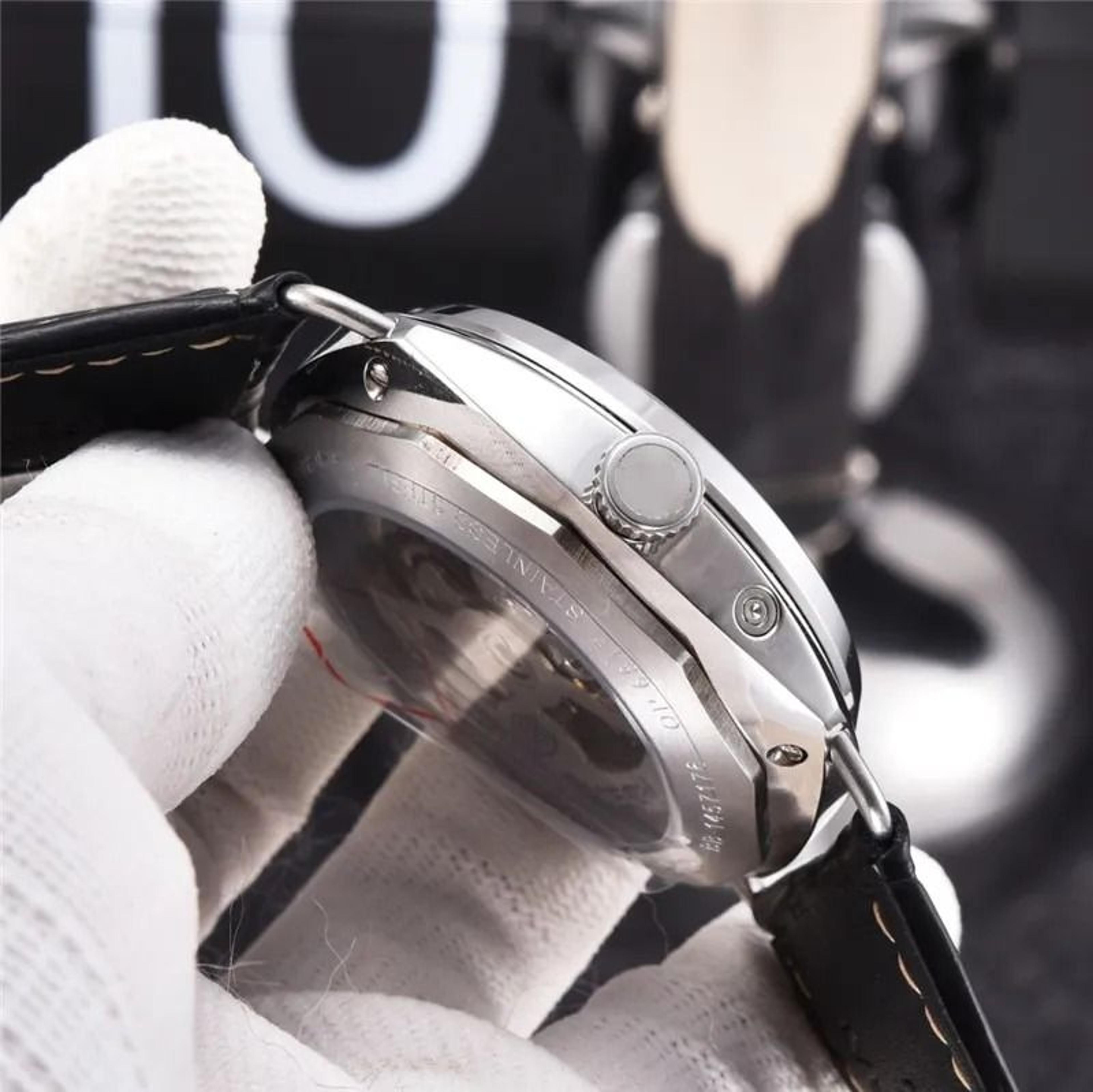 Automatic Mechanical Watch For Men With Stainless Steel Strap And Luminous Hands 1