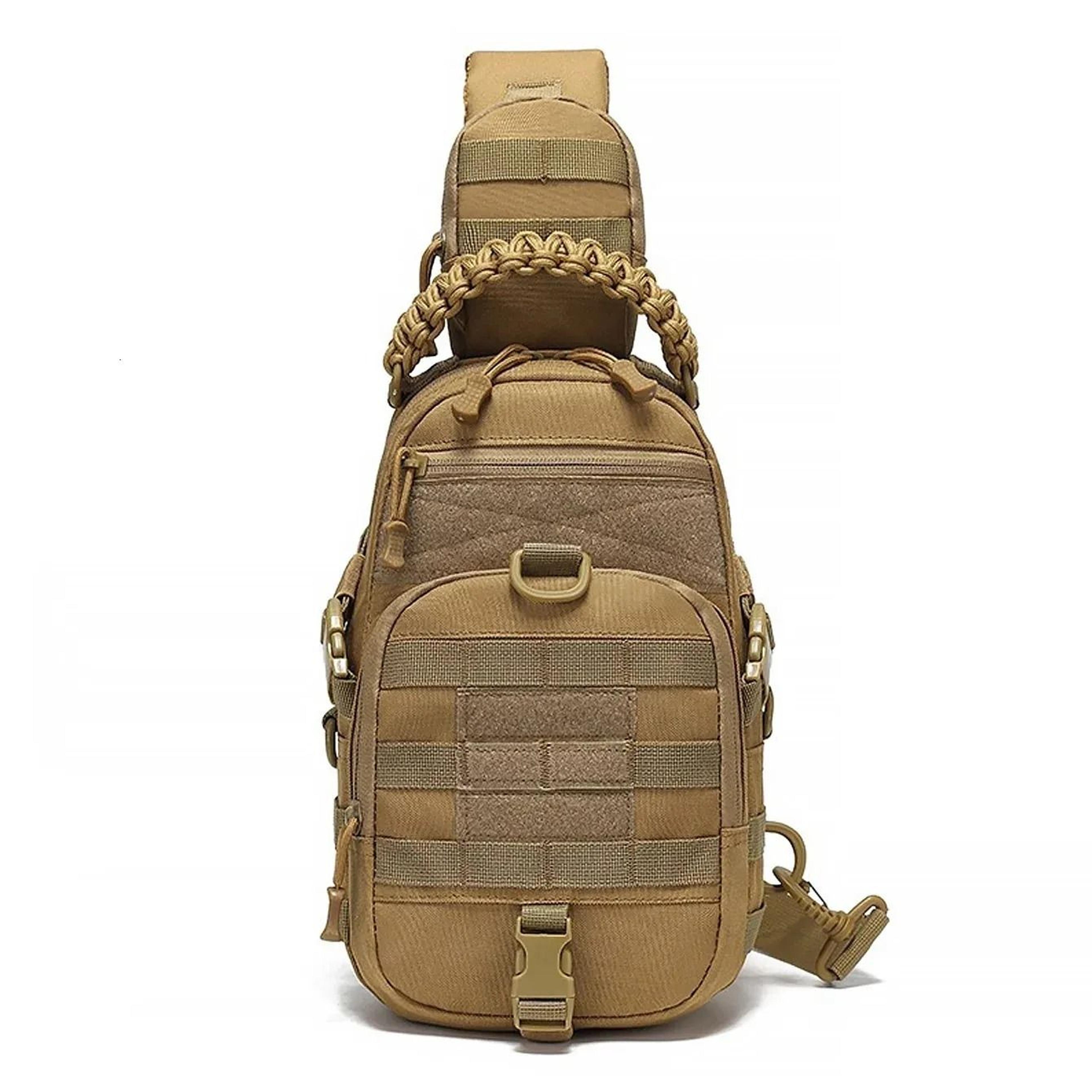Tactical Chest Bag MOLLE Sling Backpack For Men With Multi Pocket EDC Storage 3
