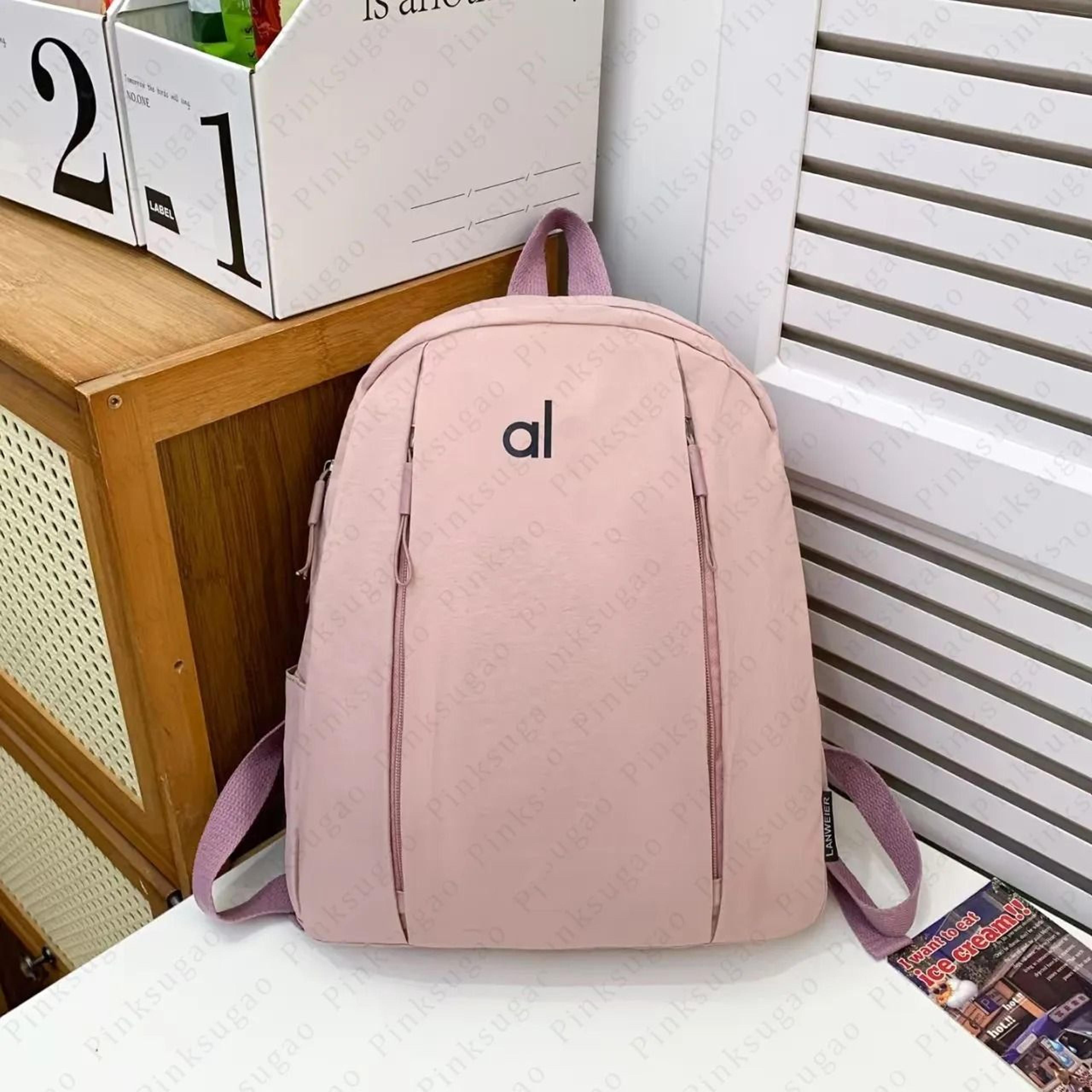 large capacity nylon daypack backpack for women lightweight school work travel bag