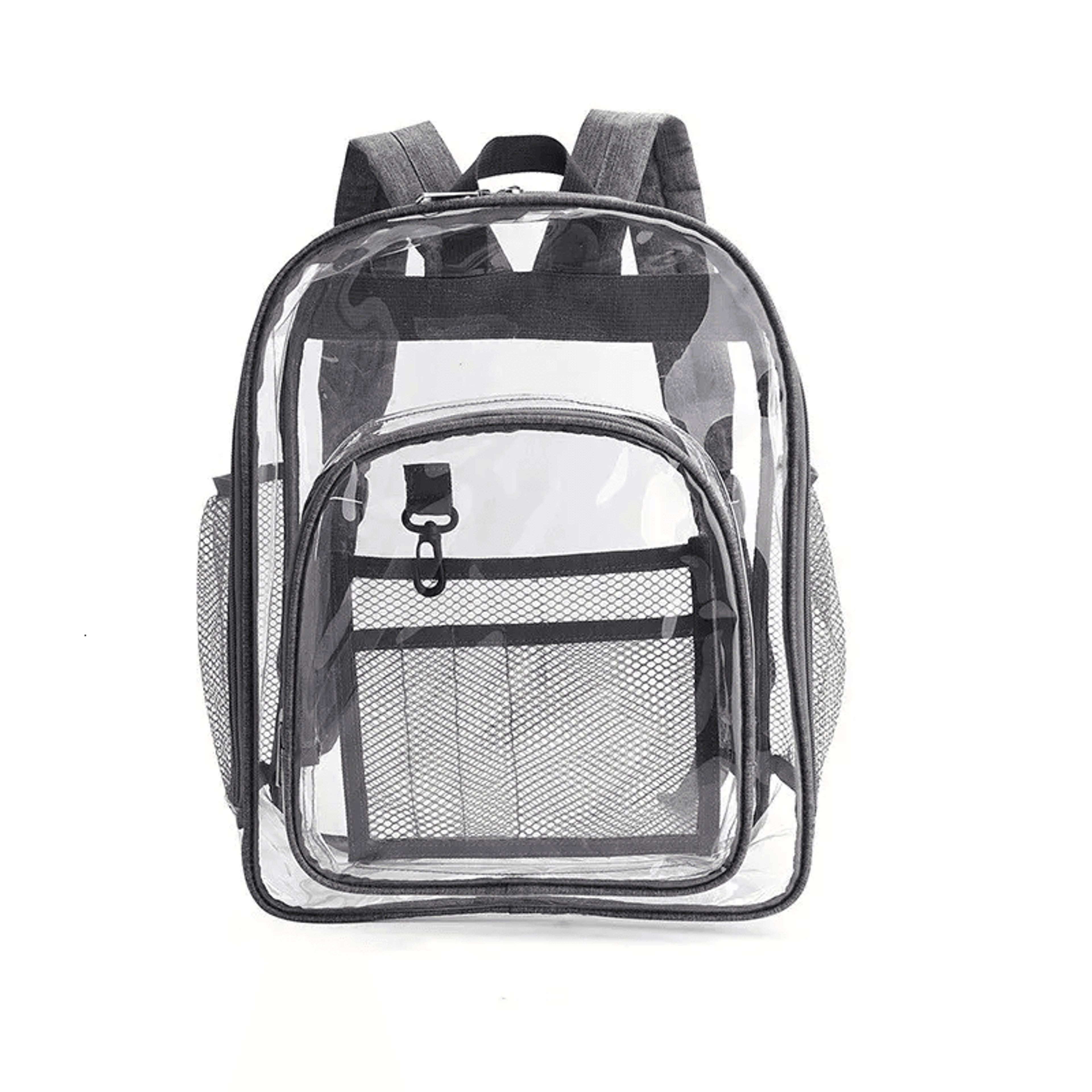 Clear Waterproof Backpack Transparent School Bag Large Capacity 2