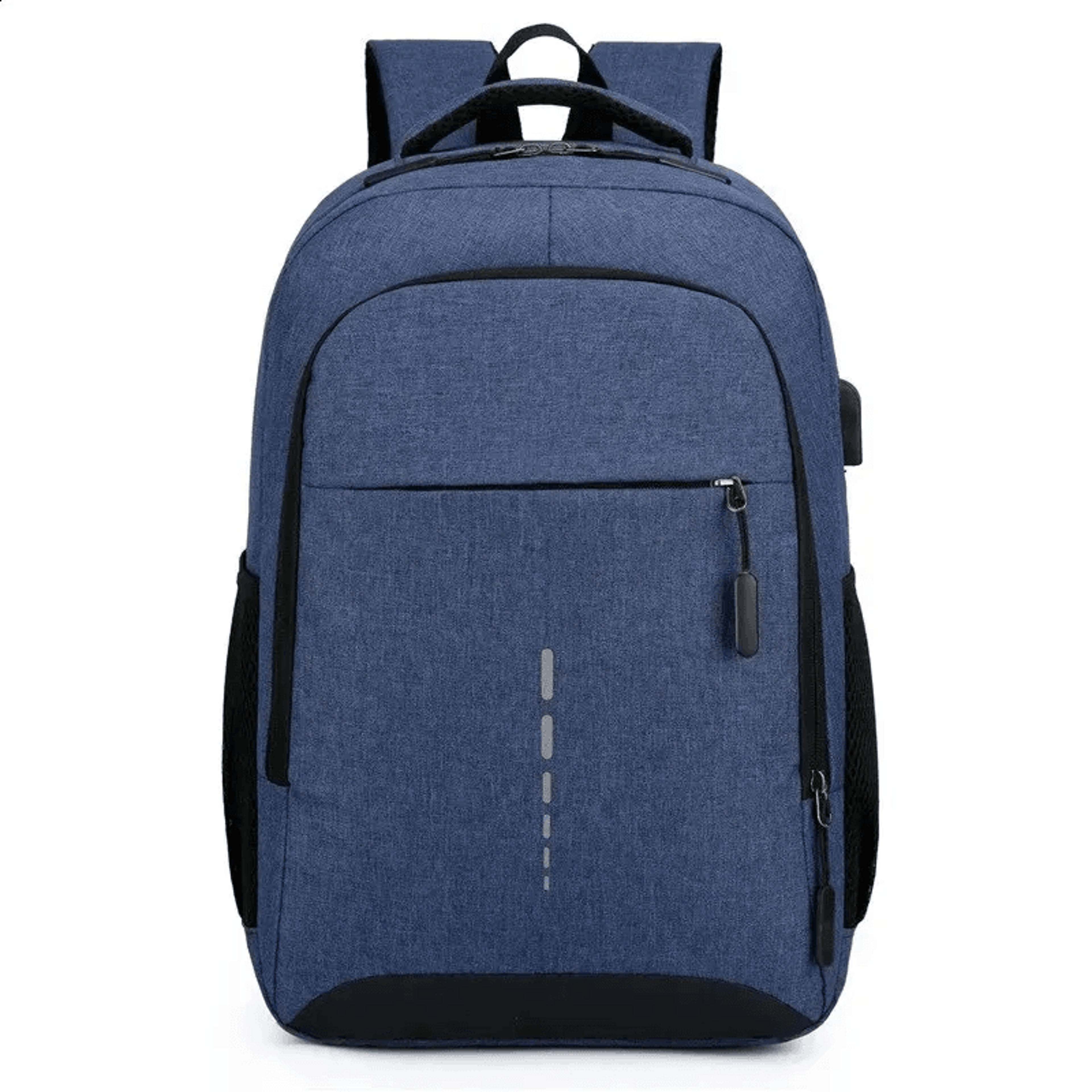 Classic Men Waterproof USB Charging Laptop Backpack 1