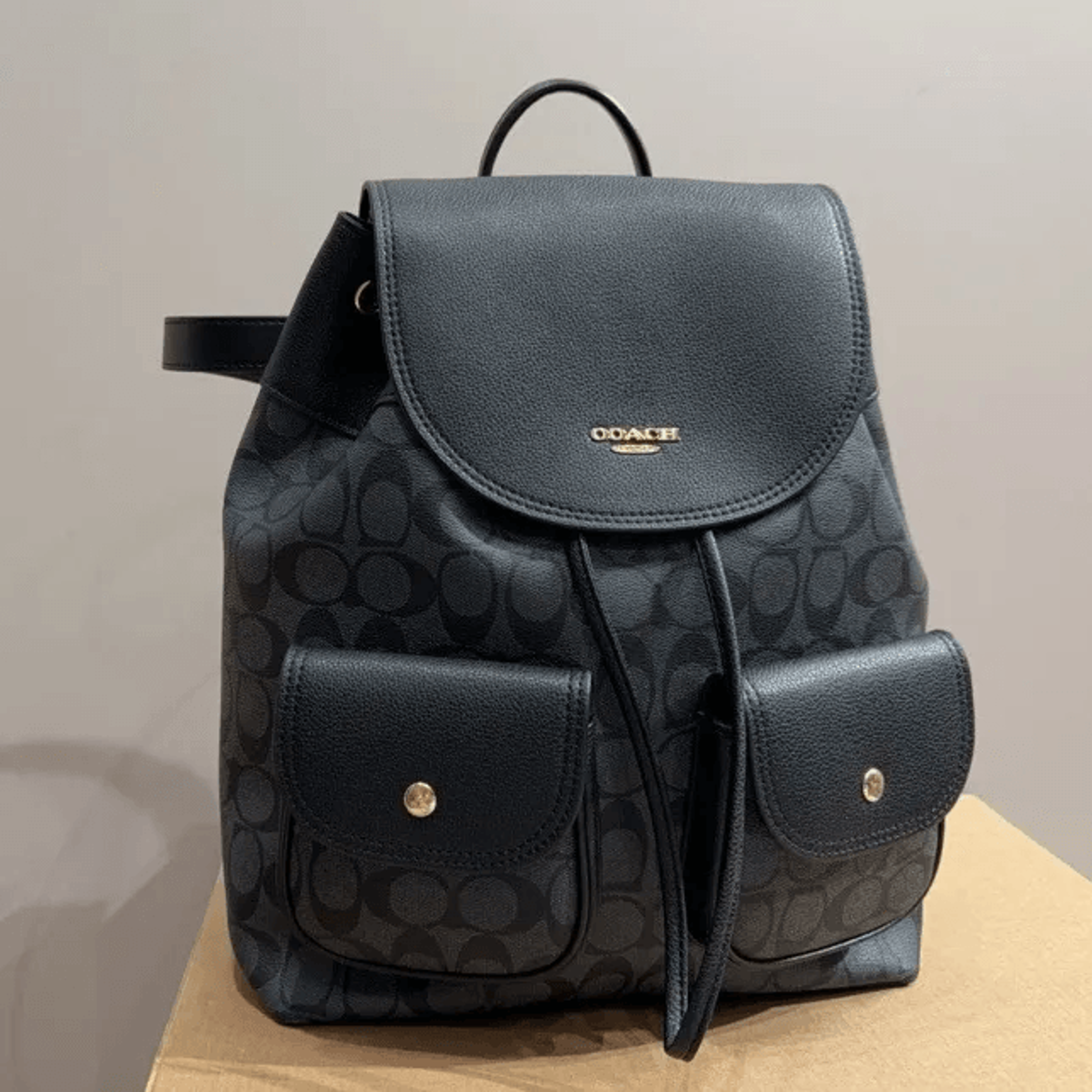 Leather School Backpack With Shoulder Strap Convertible Crossbody Tote 3