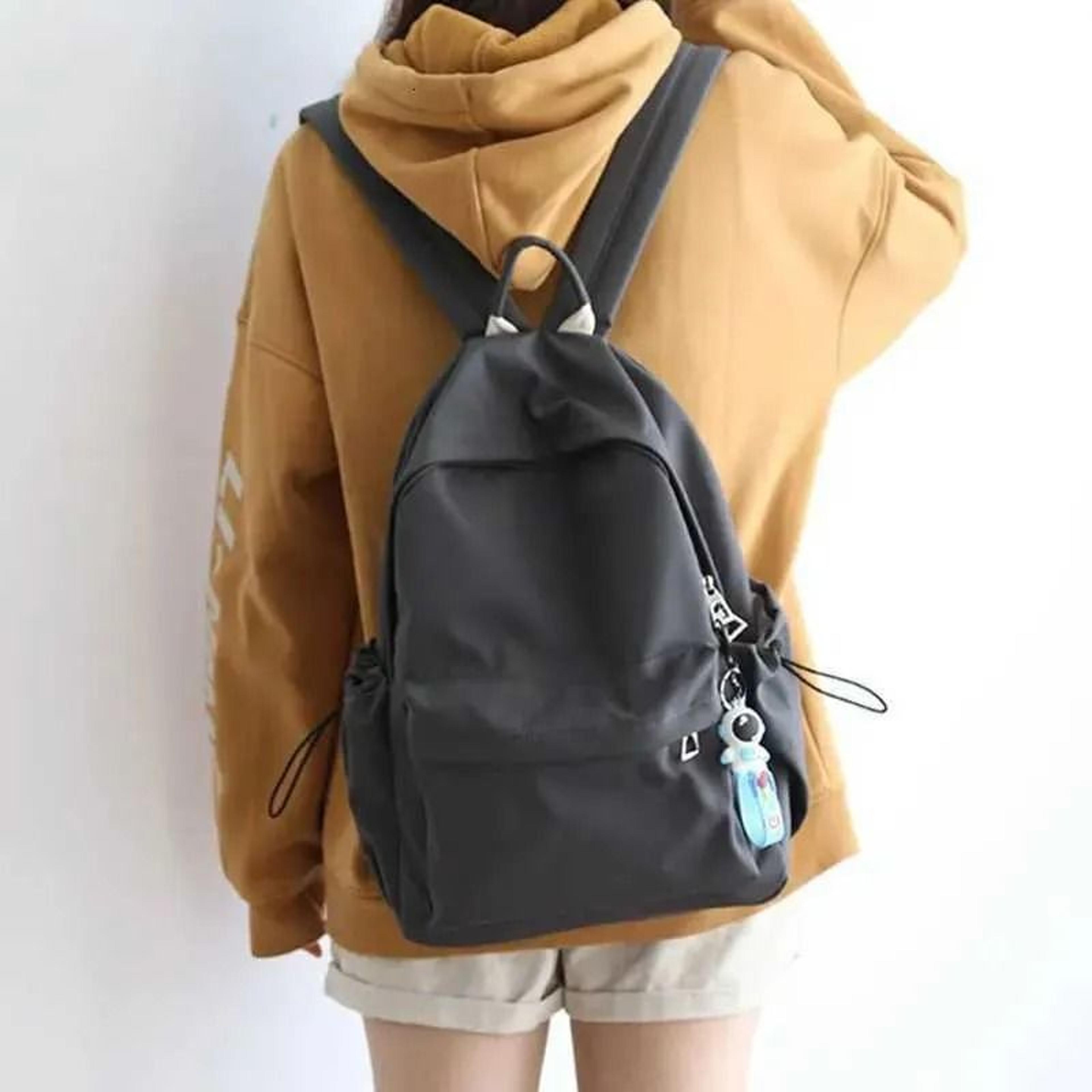 Lightweight Mini PU Leather Backpack With Anti Theft Zipper For Travel School 3