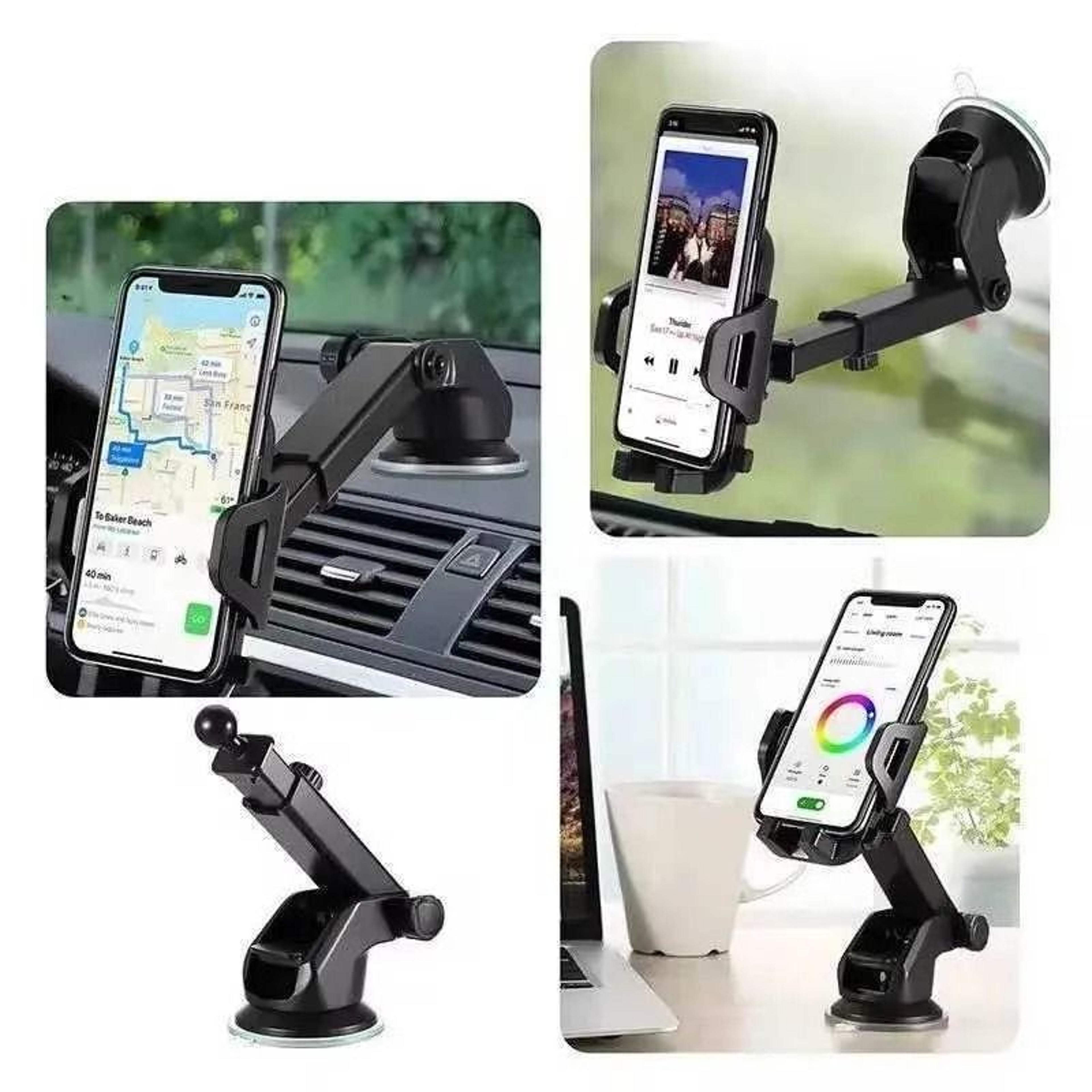 Universal Suction Cup Car Phone Holder With Rotation 2