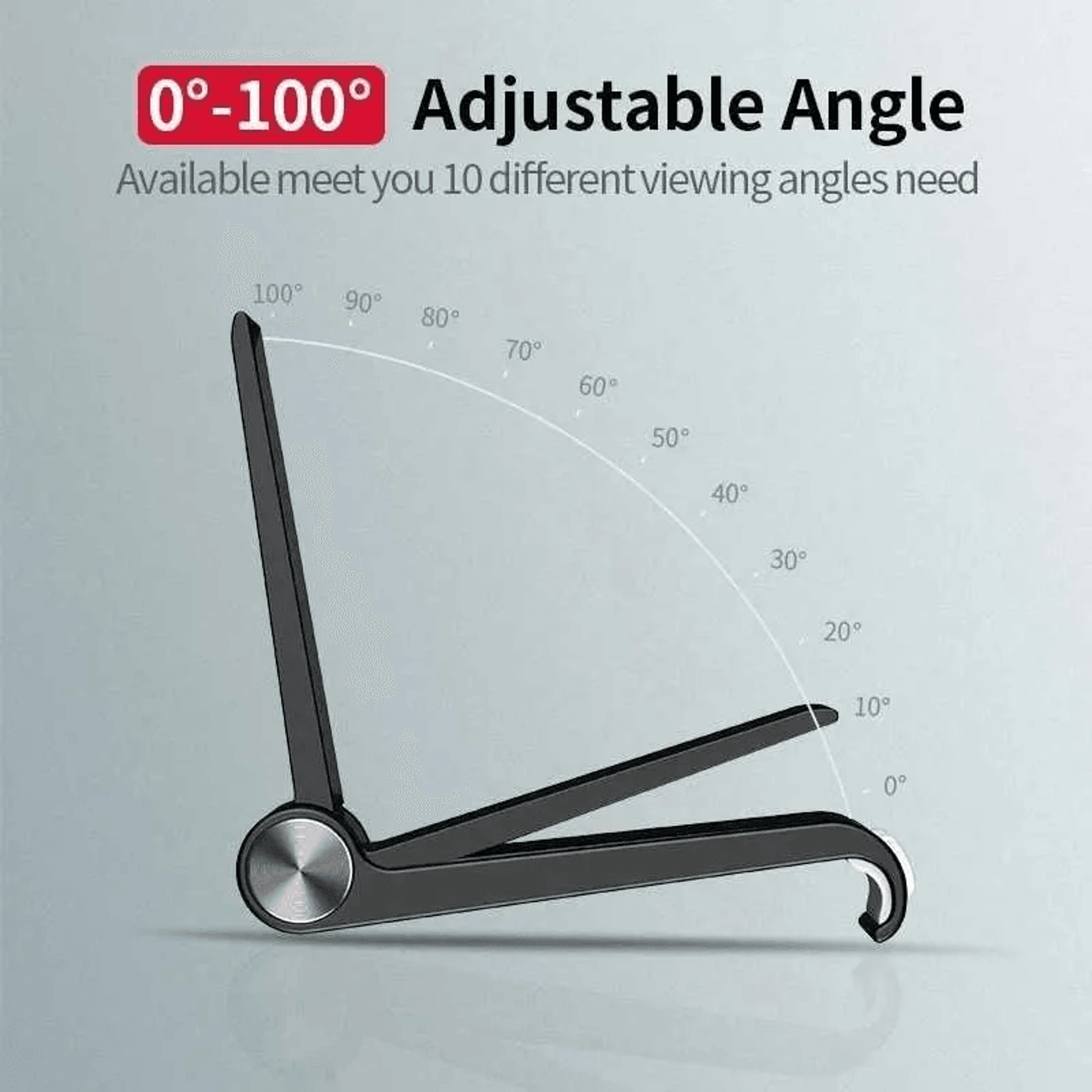 Universal Foldable Adjustable Phone And Tablet Stand For Desk 4