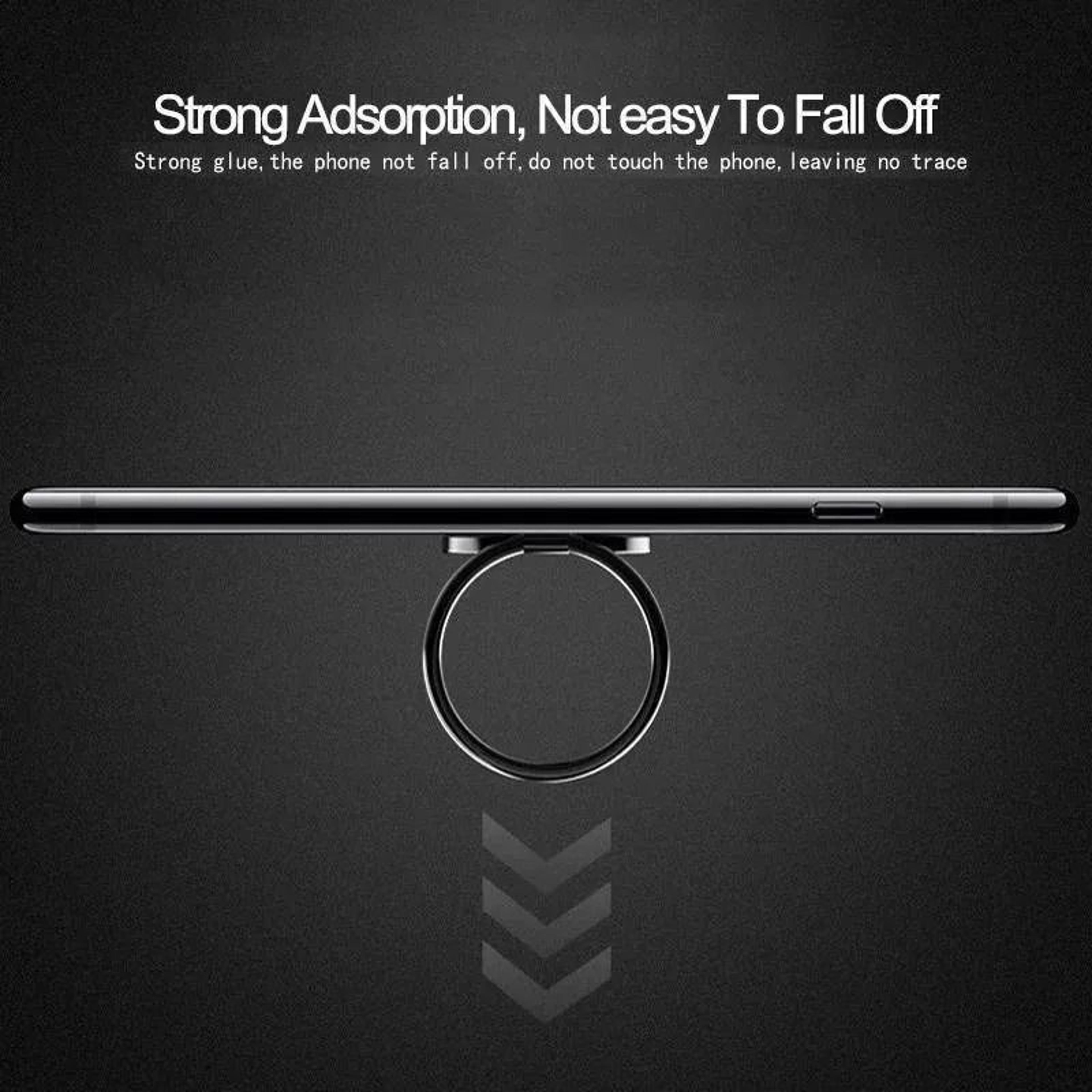 Rotatable Car Phone Holder Stand 360 Phone Mount Ring Holder For IPhone Black 4