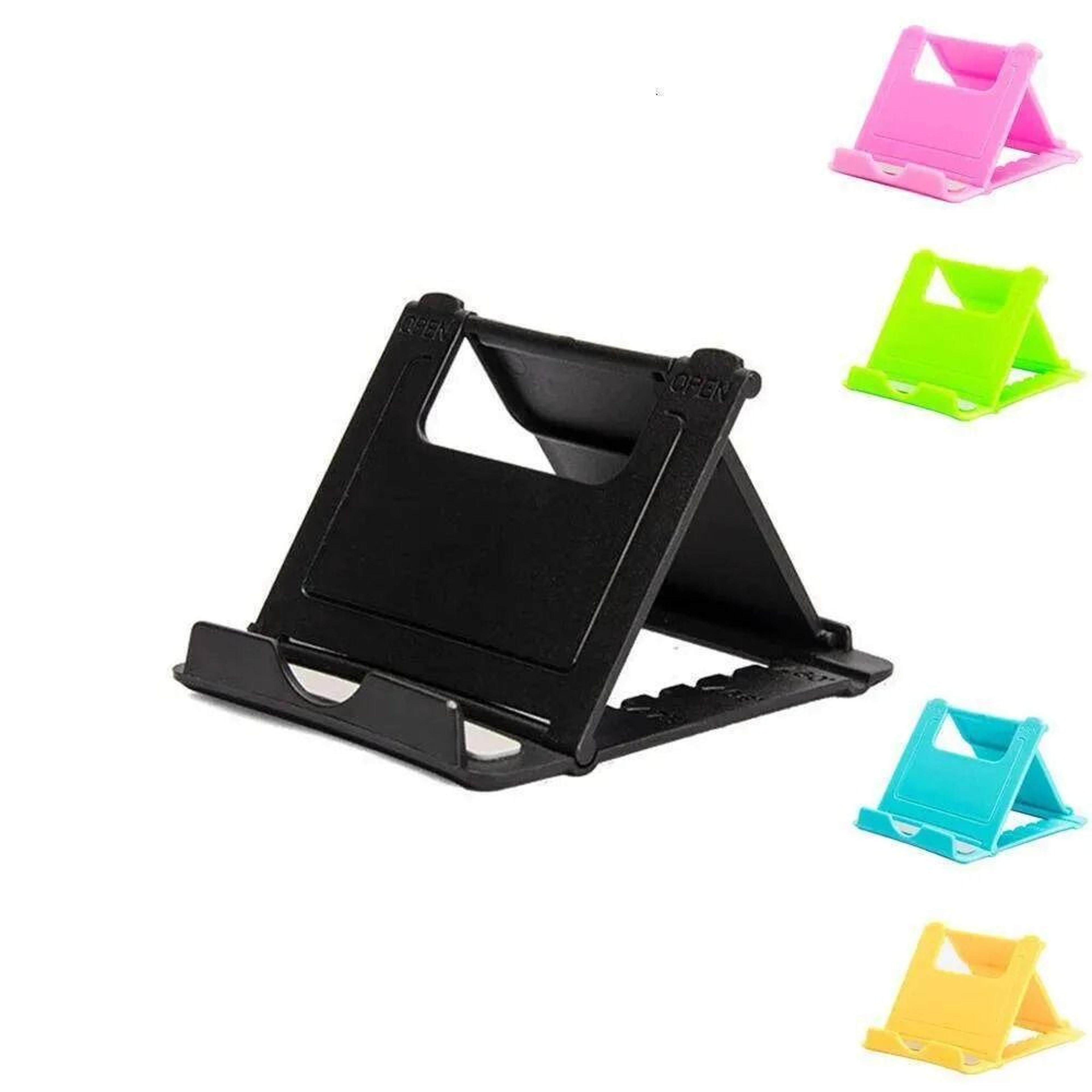 Foldable Desktop Phone Stand Portable Adjustable Mobile Holder For Easy Viewing 7
