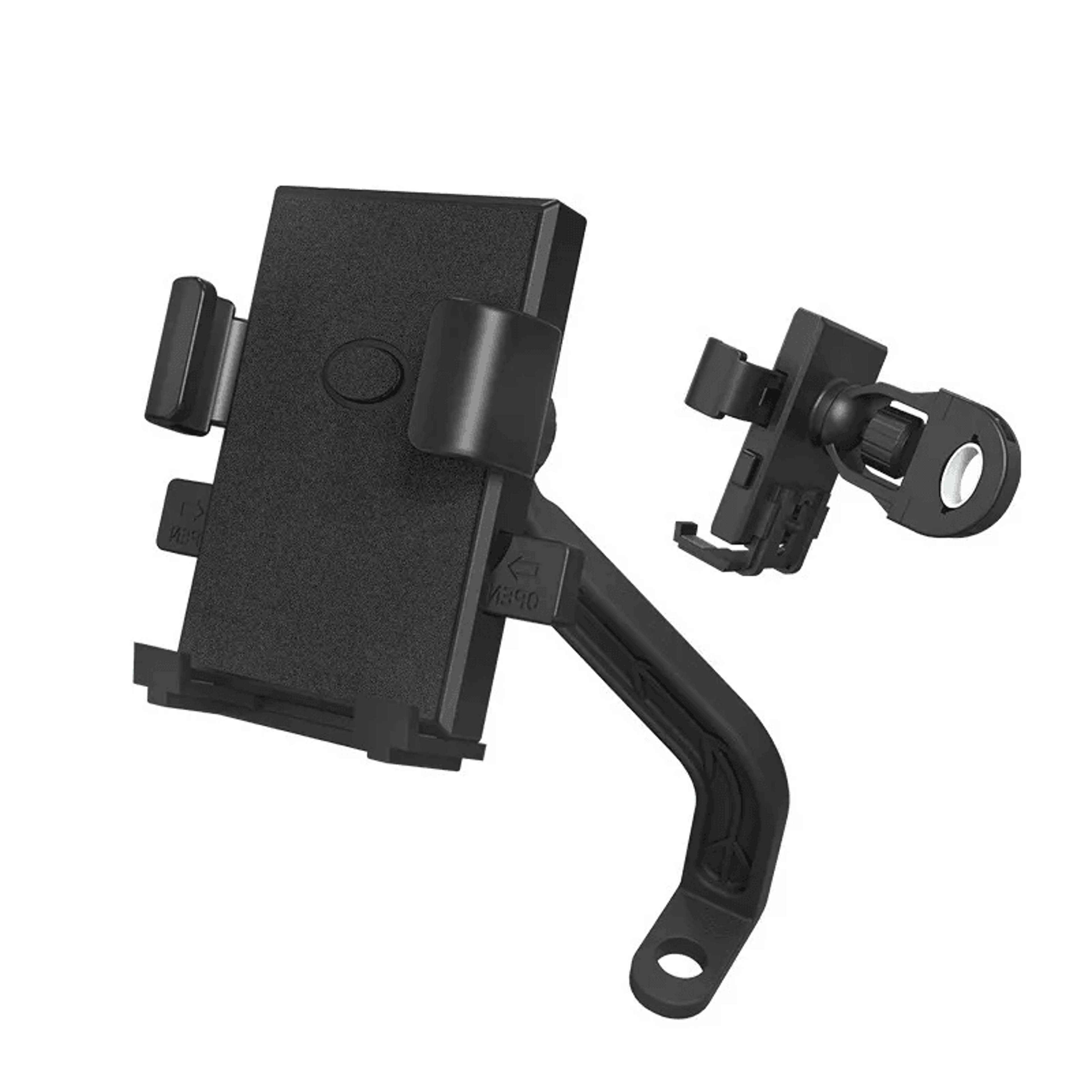 One Click Lock Motorcycle Phone Mount Rotatable Bike Phone Holder For Scooter And E Bike 1