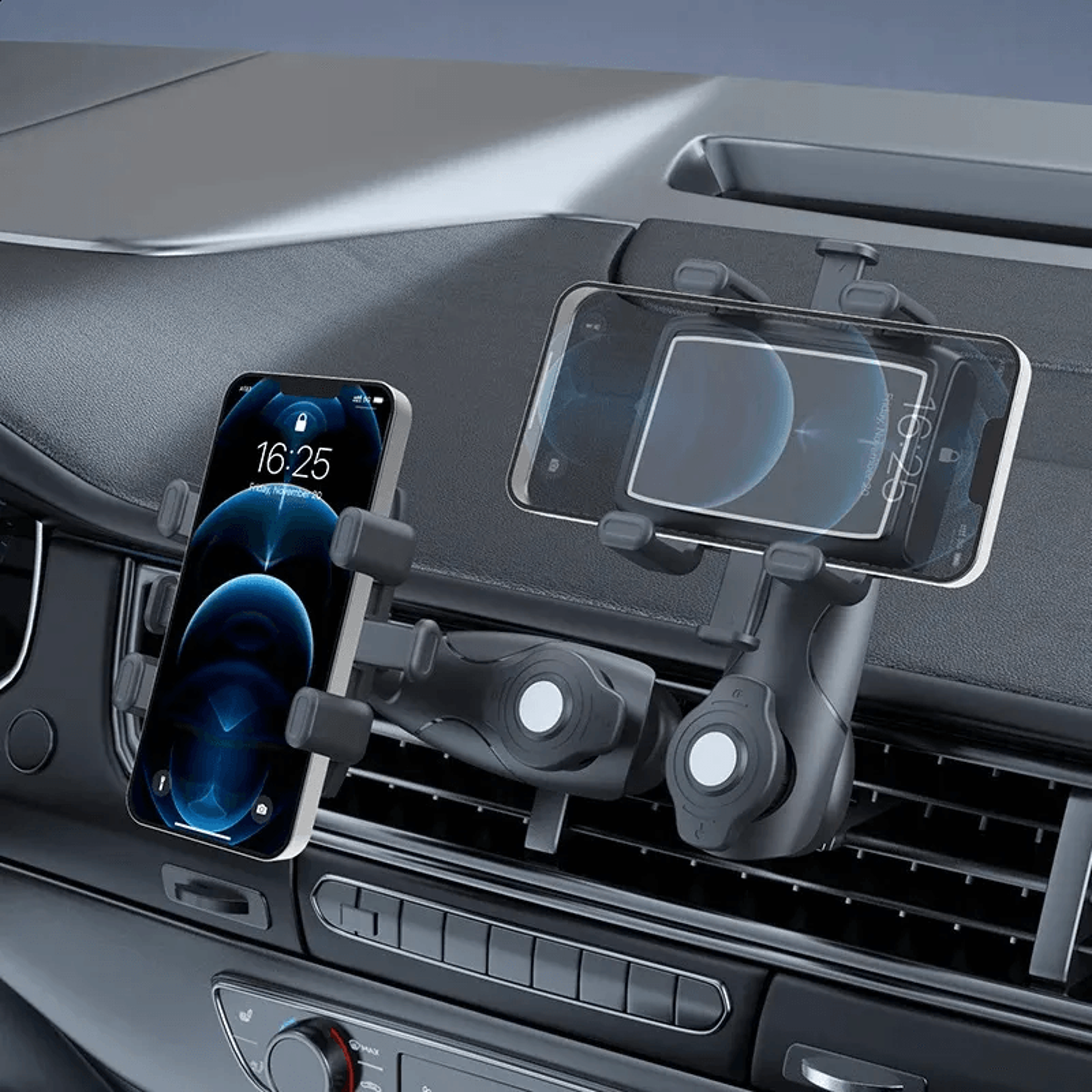 Gravity Phone Holder Car Air Vent Clip Mount 360 Rotation 2