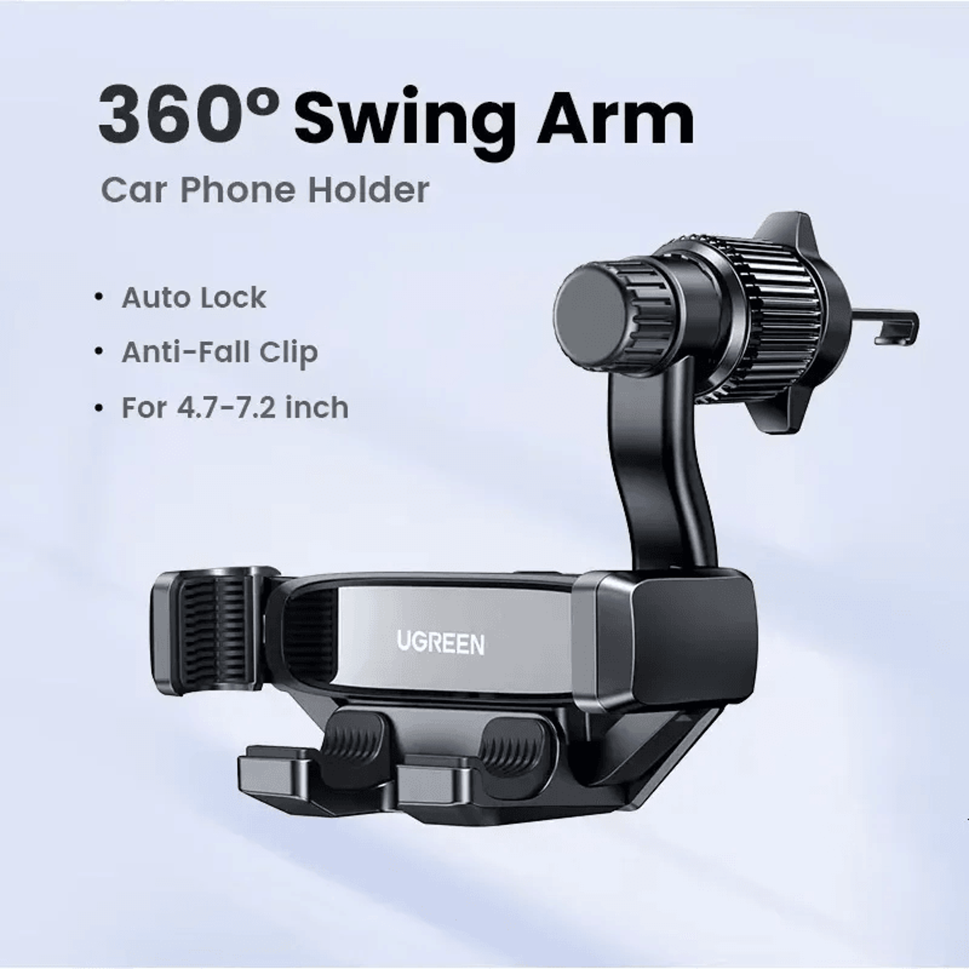 Gravity Air Vent Phone Holder Rotation 5