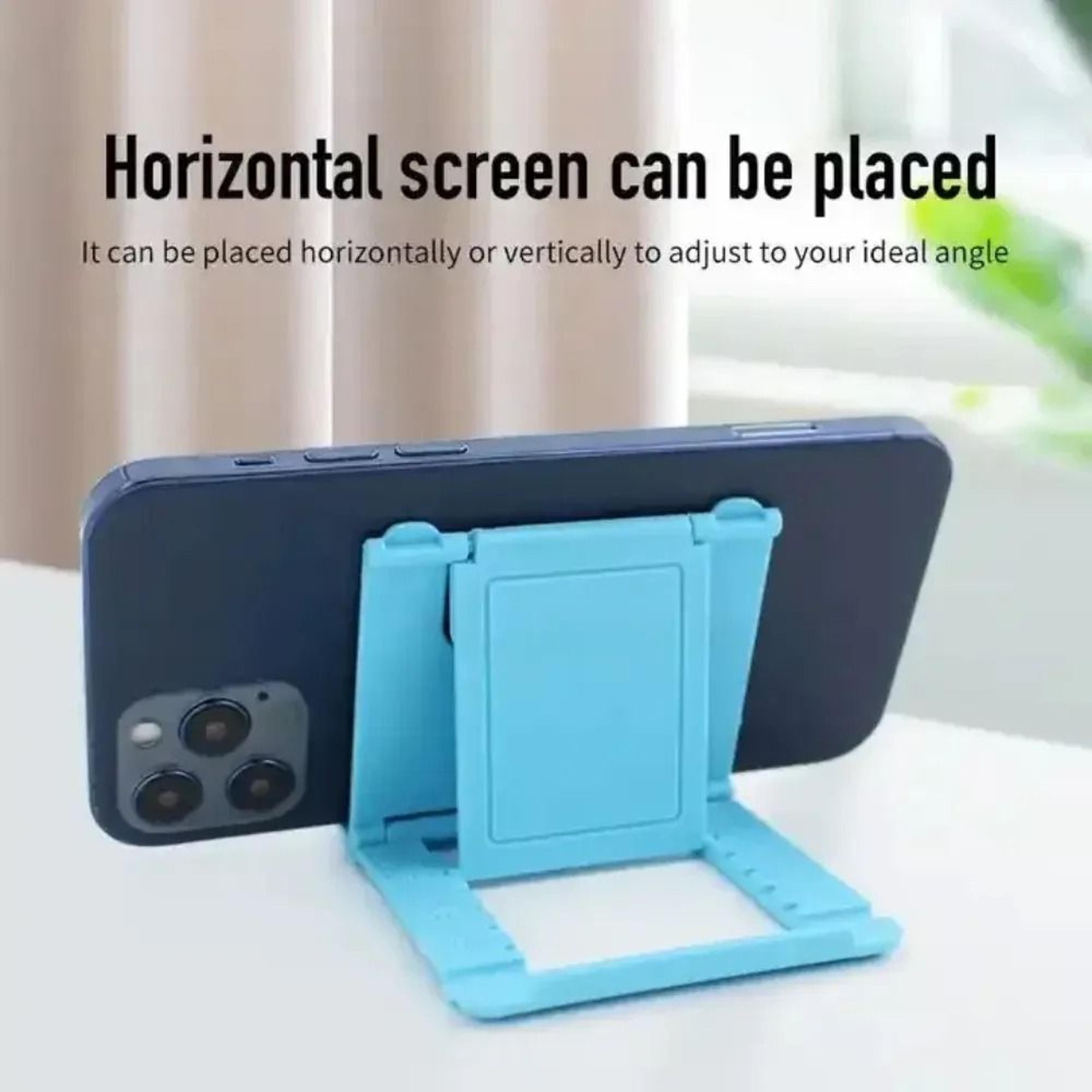 Foldable Desktop Phone Holder And Tablet Stand For Hands Free Viewing 5
